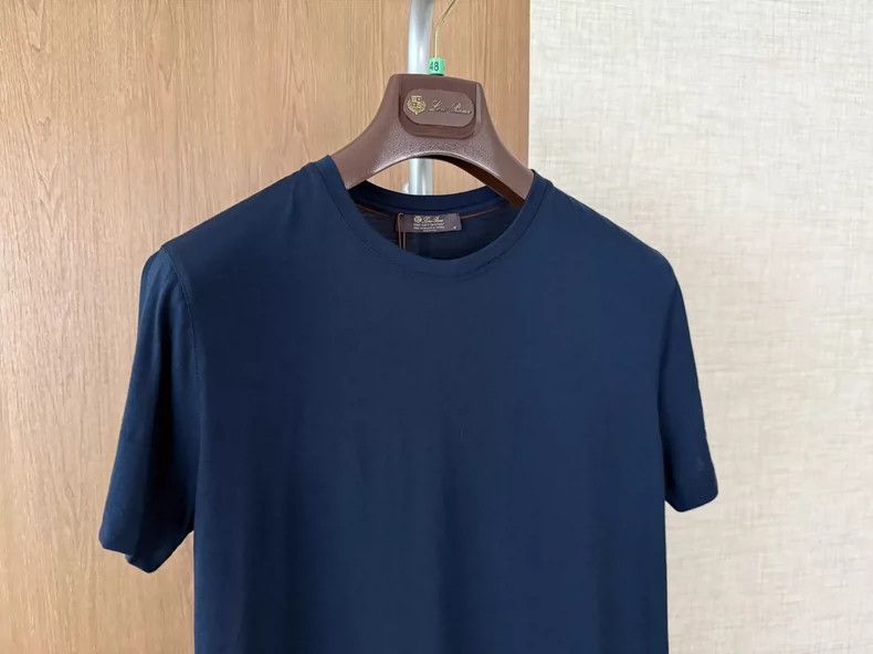 Loro Piana Loro Piana GOK Round Neck Short Sleeve T-Shirt Size US S / EU 44-46 / 1 - 1 Thumbnail