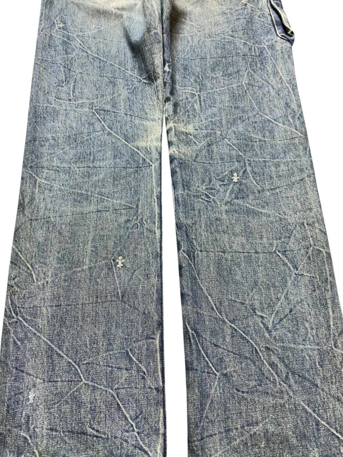 Japan Blue Vintage Blue Mudwash Cargo Tactical Thunderwash Denim Size US 30 / EU 46 - 6 Thumbnail