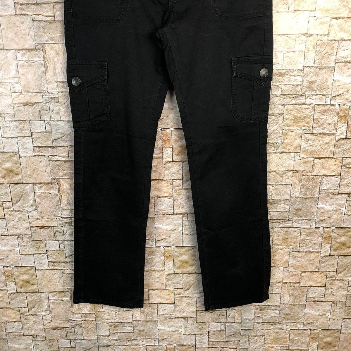 Japanese Brand The Oria utility tactical Cargo Multipocket Pants #A441 Size US 27 - 3 Thumbnail