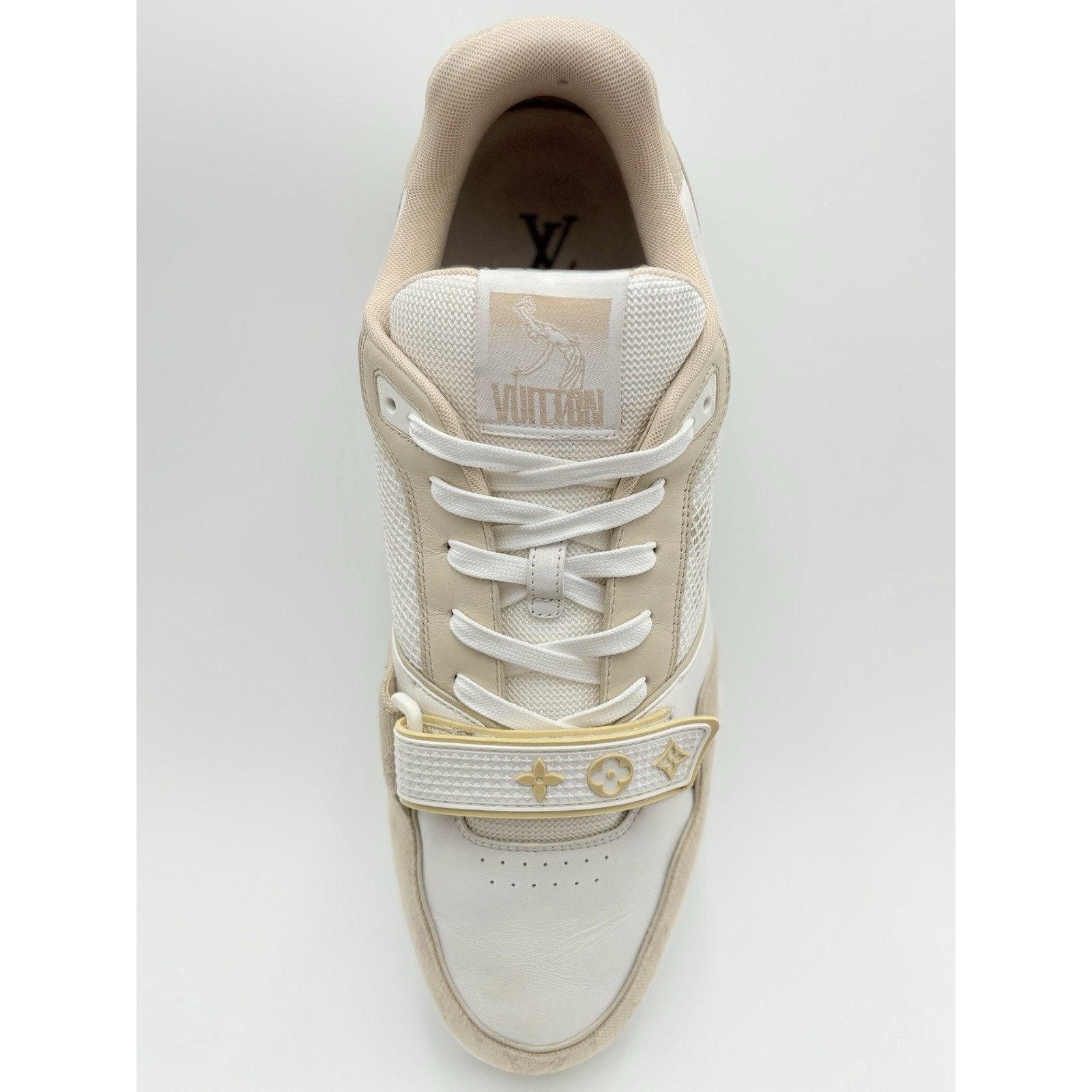Louis Vuitton Louis Vuitton Trainer Strap ' Beige ' | SUPER CLEAN! Size US 12.5 / EU 45-46 - 10 Thumbnail