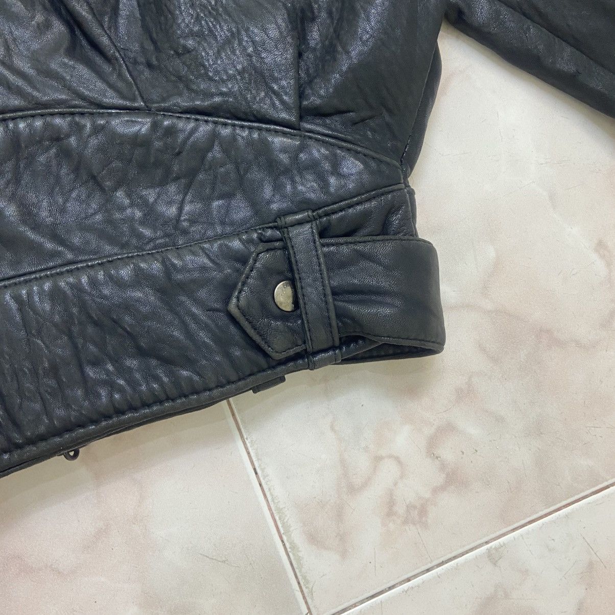 Genuine Leather × Leather Attitude Pegabo Bomber Style Loose Oversize Leather Jacket Size US M / EU 48-50 / 2 - 16 Thumbnail