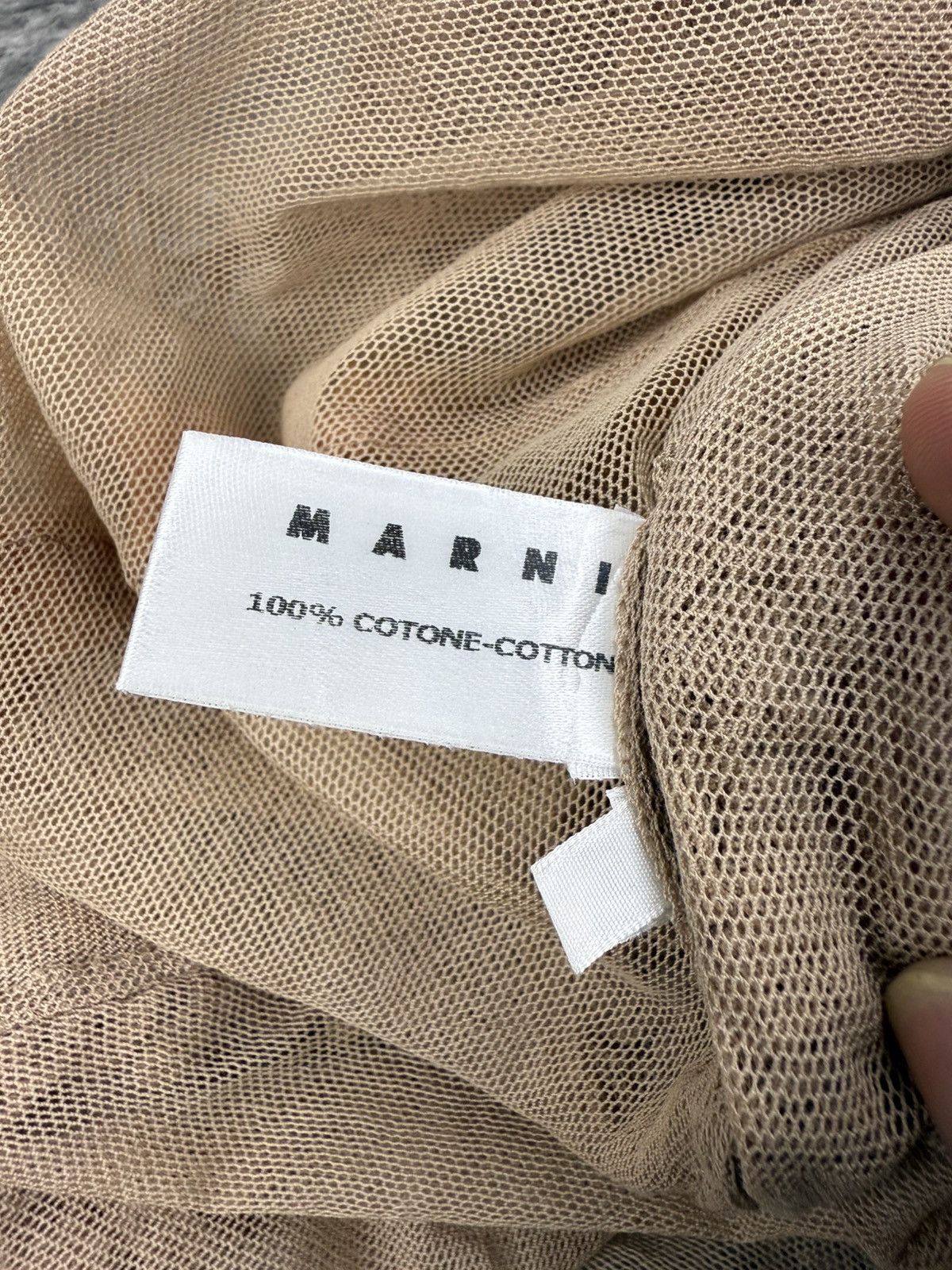 Marni MARNI Mesh Fairy Boho Skirt Size 28" / US 6 / IT 42 - 6 Thumbnail