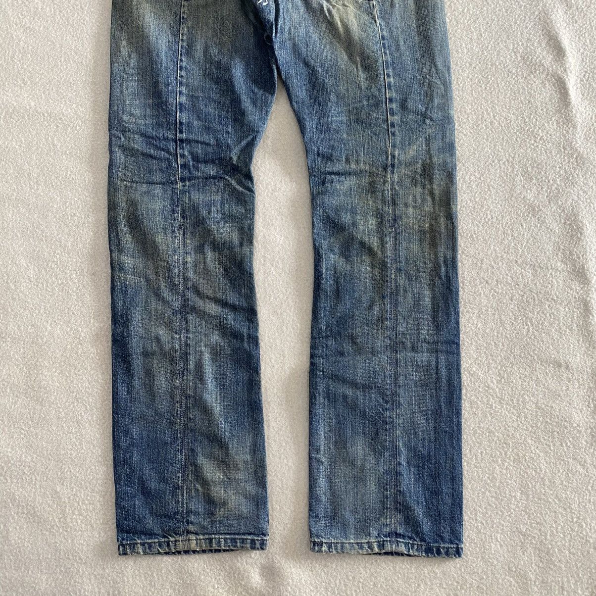 If Six Was Nine Gstar Raw Distressed Sashiko Repaired Denim w36 Size US 36 / EU 52 - 10 Thumbnail