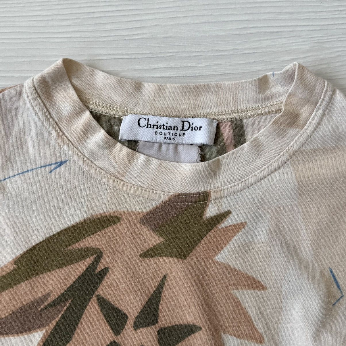Dior Vintage Christian Dior 2001 fitted top abstract skull rare Size S / US 4 / IT 40 - 17 Thumbnail