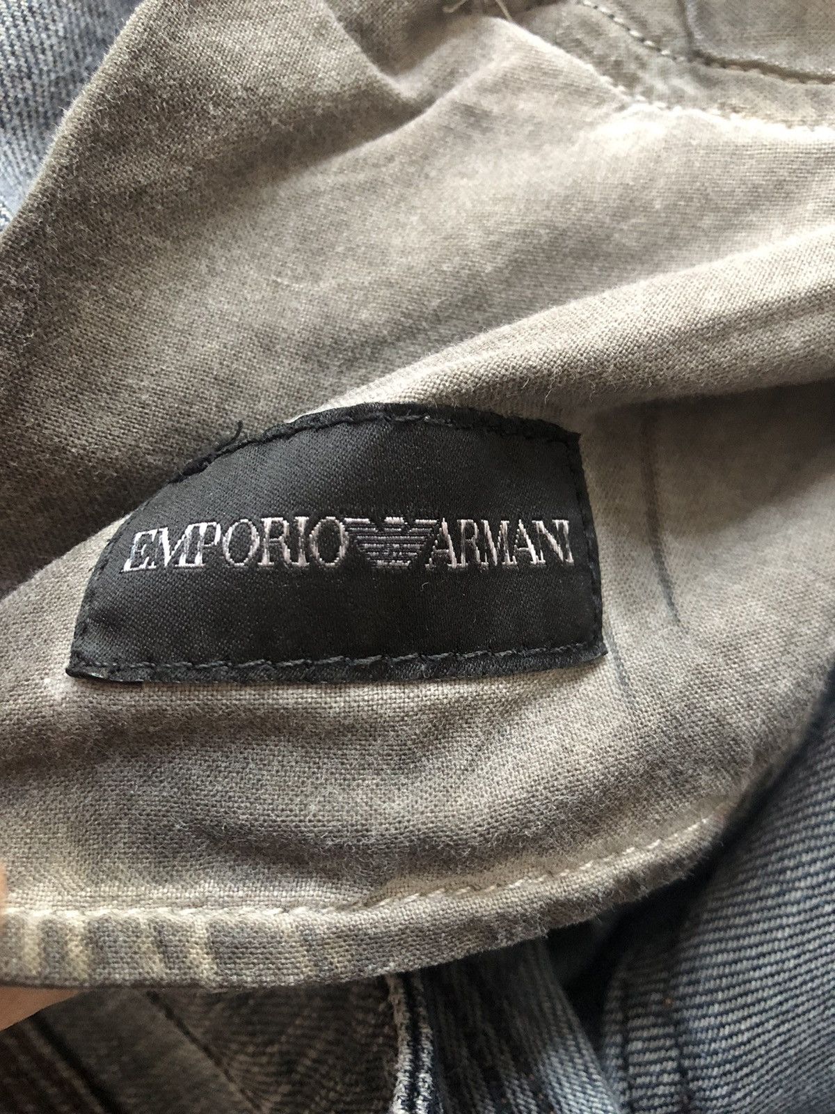 Emporio Armani EMPORIO ARMANI JOHHNY SLIM FIT DENIM JEANS Size US 33 - 7 Thumbnail