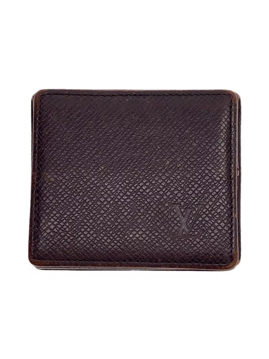 Louis Vuitton Louis Vuitton Taiga Porte Monnaie Boite Leather Brown Size ONE SIZE - 1 Thumbnail