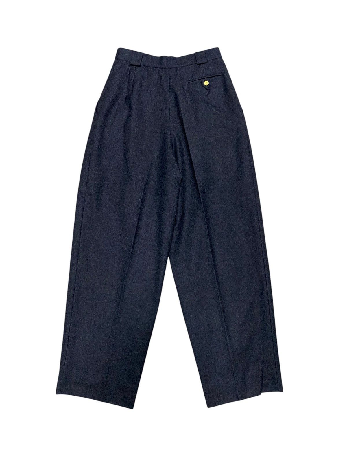 Chanel Vintage Chanel 17029160 Pantalon Laine Pant Size 27" / US 4 / IT 40 - 2 Thumbnail