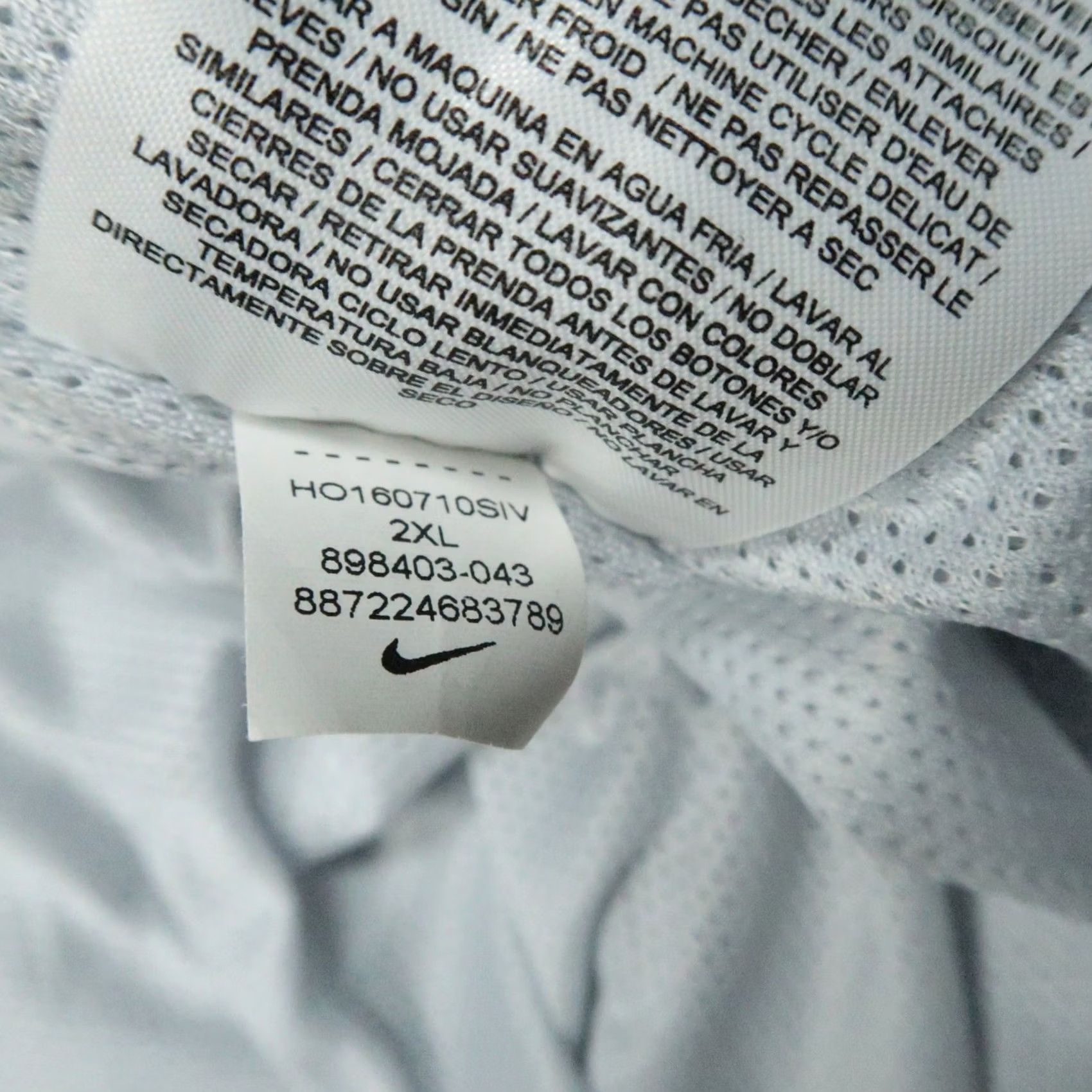 Nike Nike Pants Mens XXL Gray Windrunner Jogger Zip Pocket Training 2XL Size US 39 - 7 Thumbnail