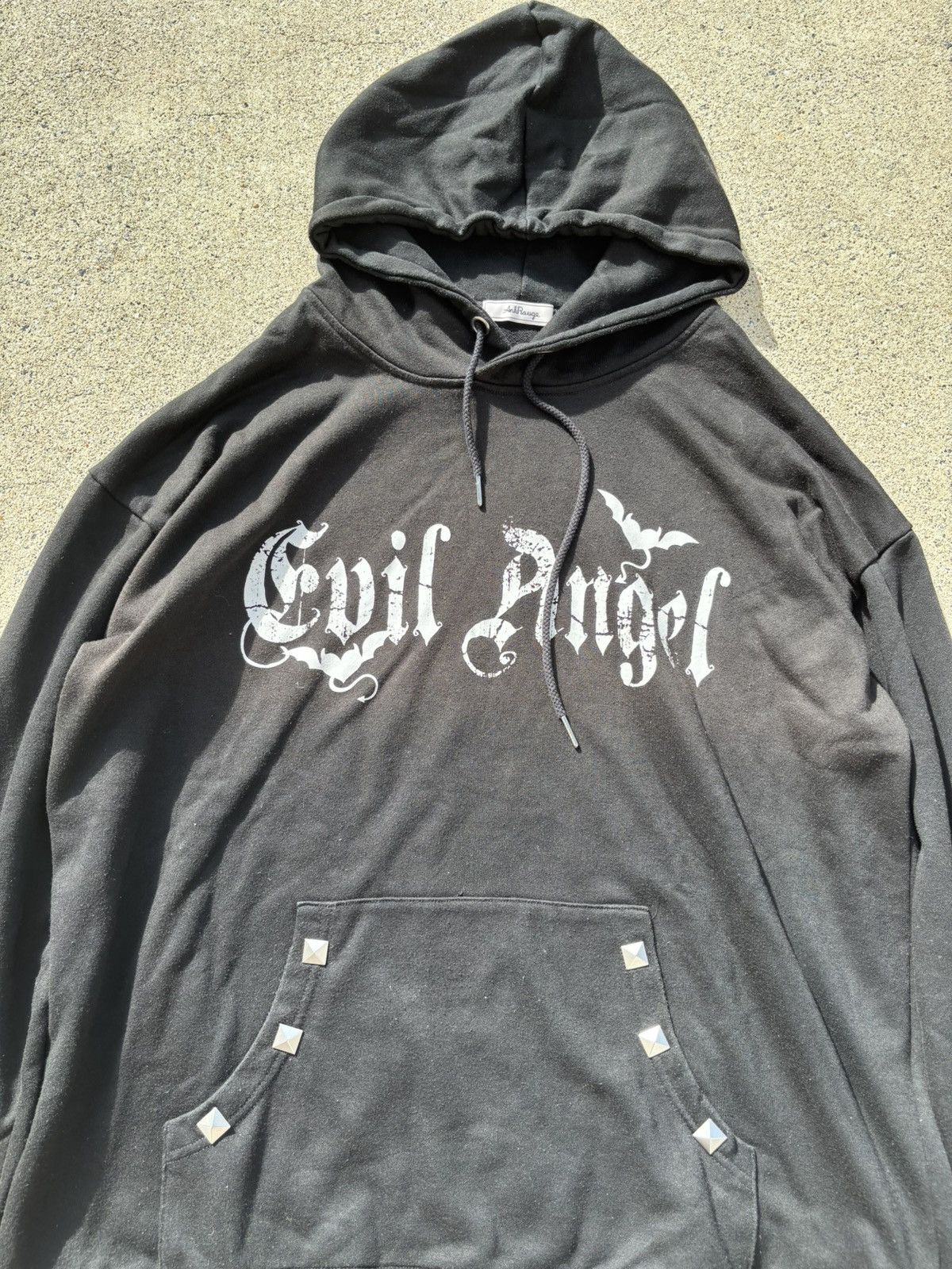 Japanese Brand Ank Rouge Evil Angel Japanese Gothic Vkei Grunge Punk Hoodie Size US XXL / EU 58 / 5 - 2 Thumbnail