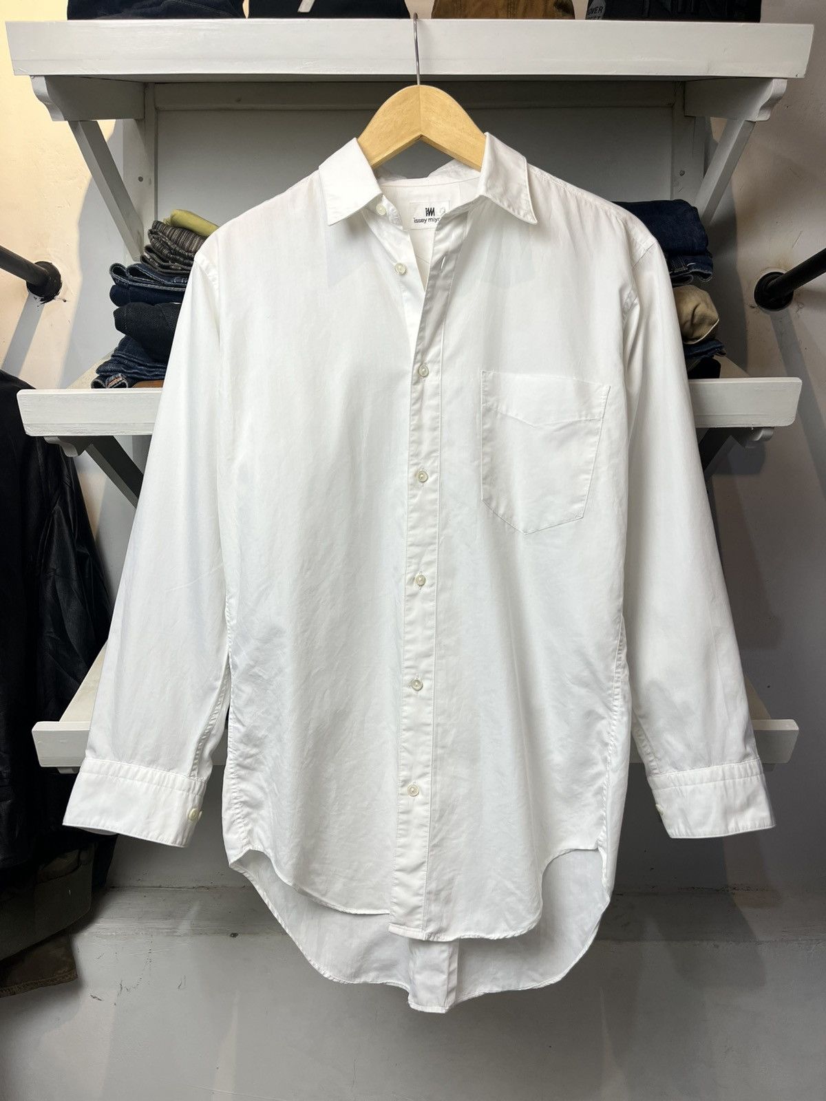 Issey Miyake Vintage 90s Issey Miyake Button up Shirt Size US M / EU 48-50 / 2 - 1 Thumbnail