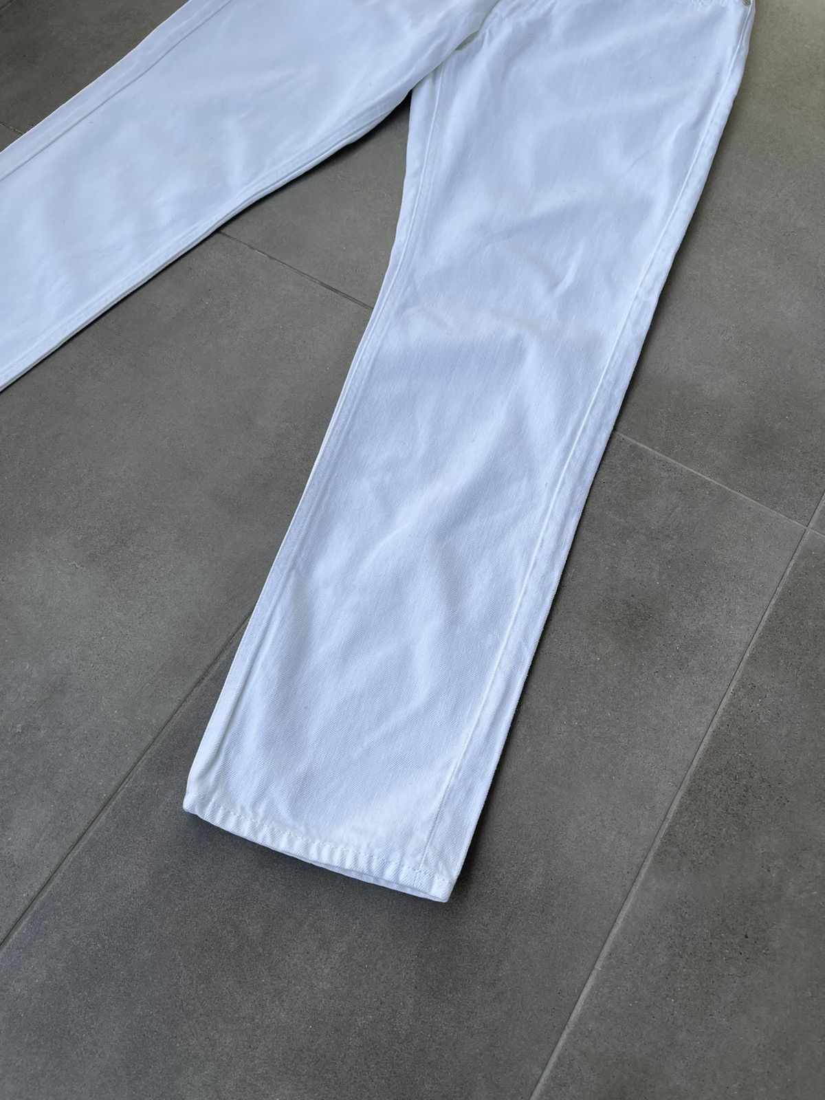 Acne Studios Acne Studios Boy White Denim Pants Size US 30 / EU 46 - 3 Thumbnail