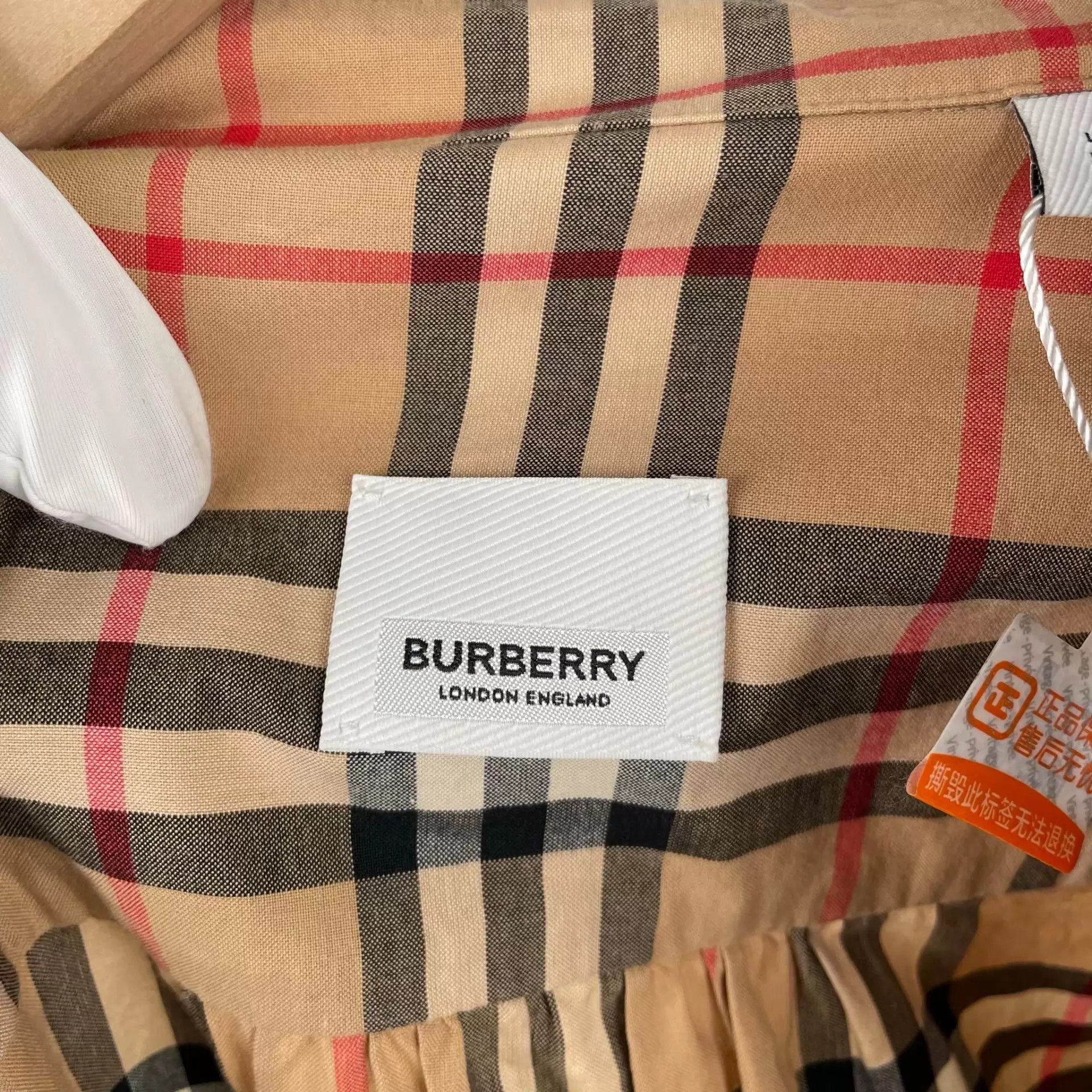 Burberry Burberry Women's Khaki Dress 36 Size S / US 4 / IT 40 - 3 Thumbnail