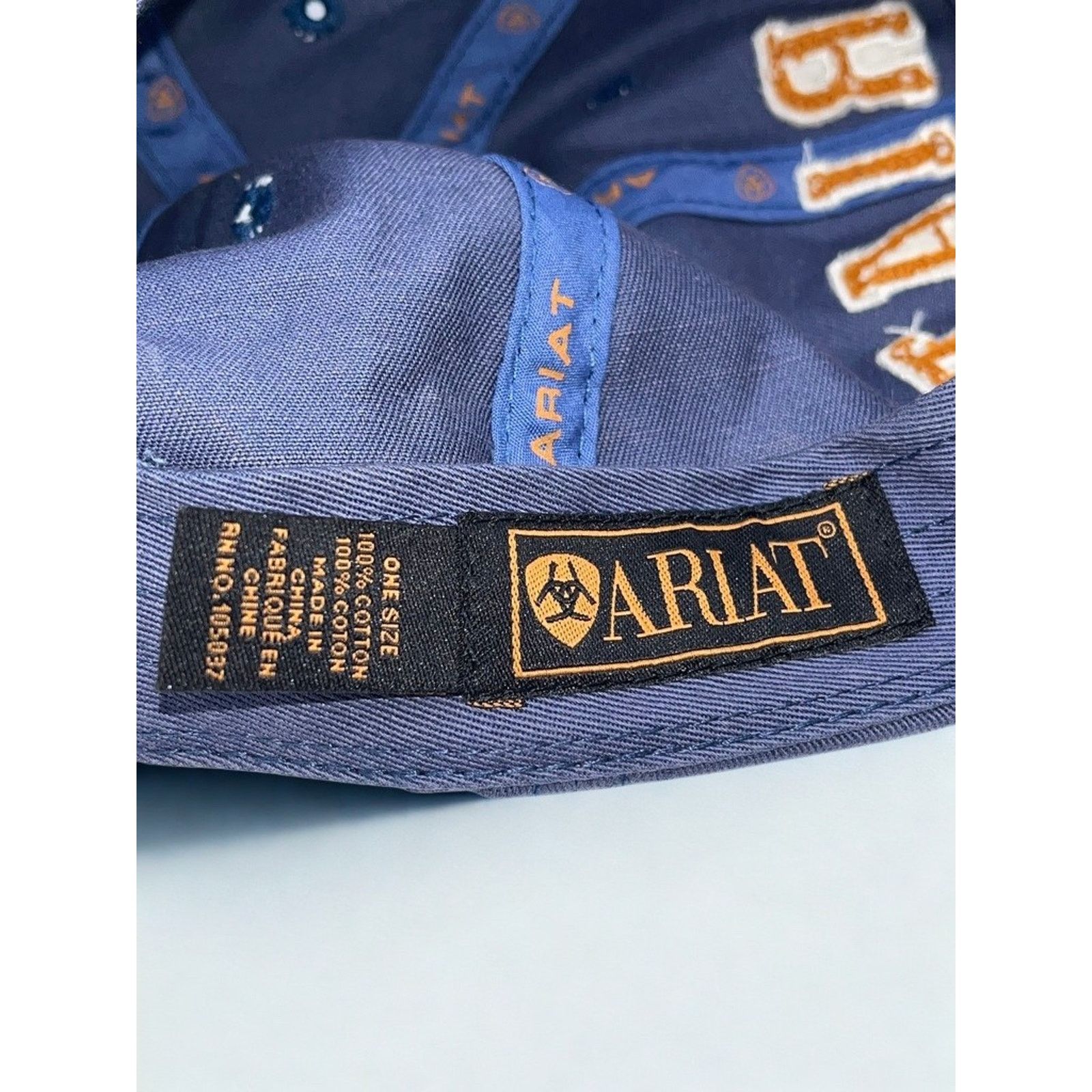Ariat Ariat Since 1993 Hat Adjustable Strapback Dad Cap Western Size ONE SIZE - 7 Thumbnail