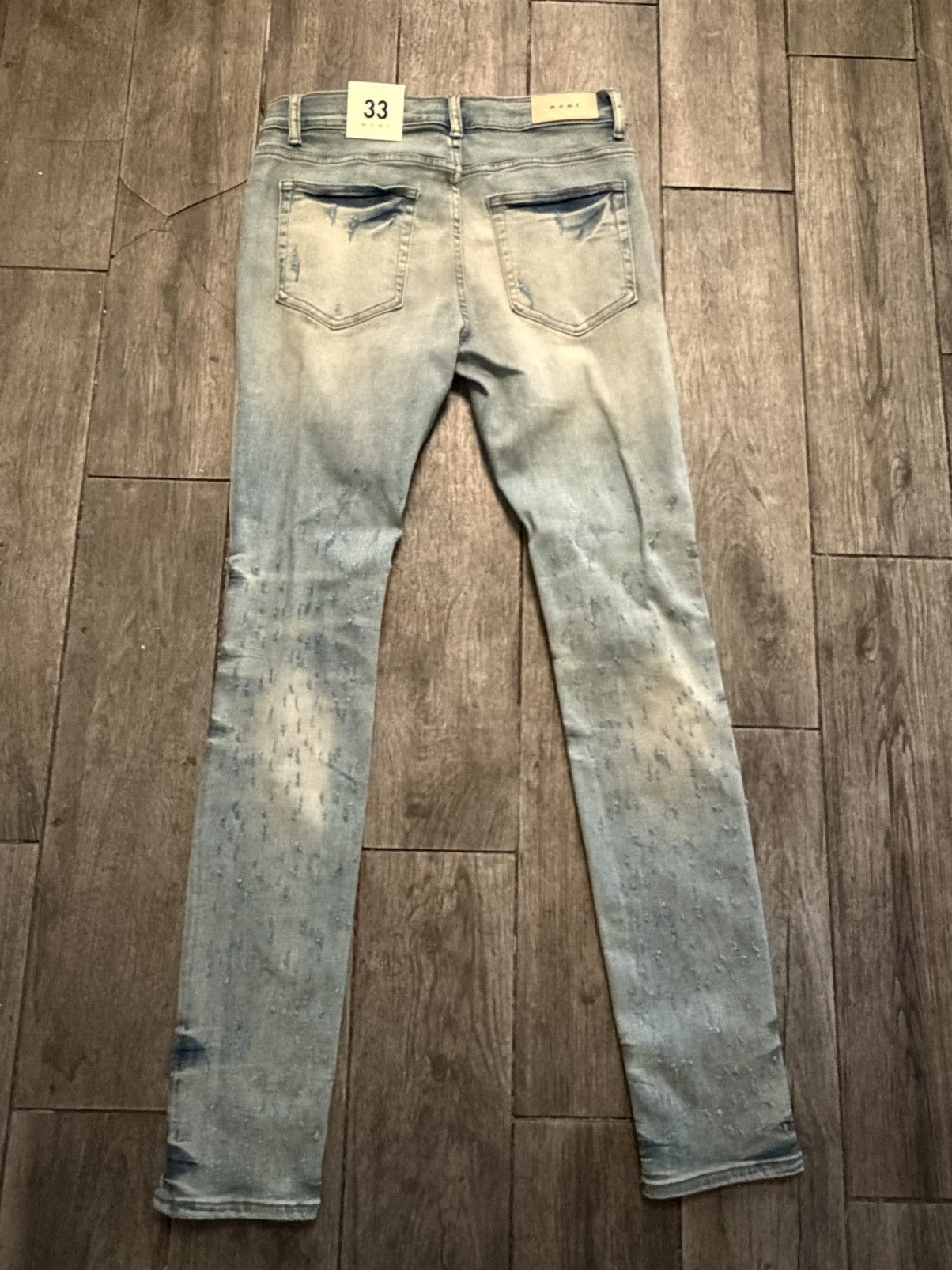 MNML Mnml X502 Skinny Denim Size US 33 - 10 Thumbnail