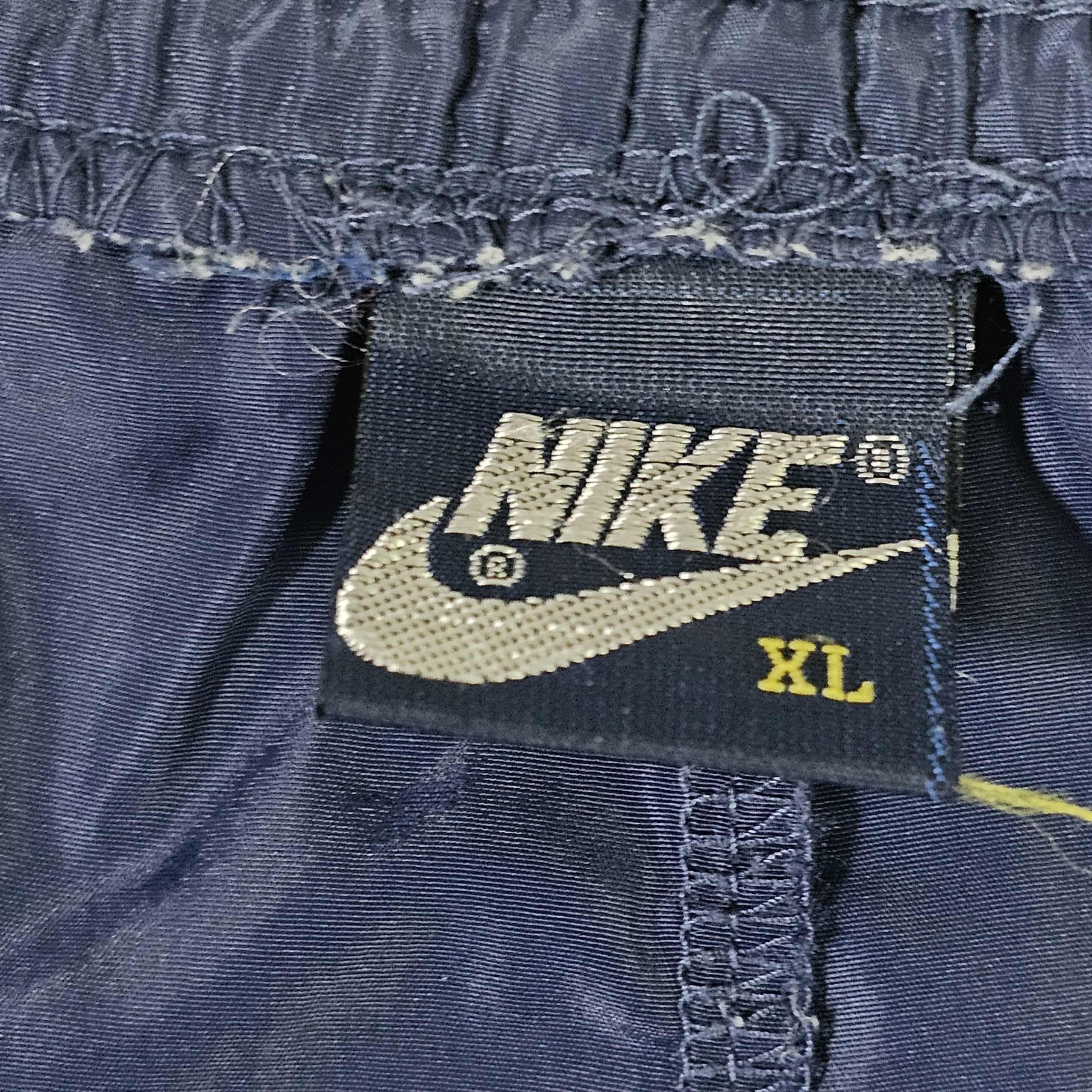 Nike Nike Vintage 80s Navy Blue Swishy Windbreaker Pants Size US 38 / EU 54 - 4 Thumbnail