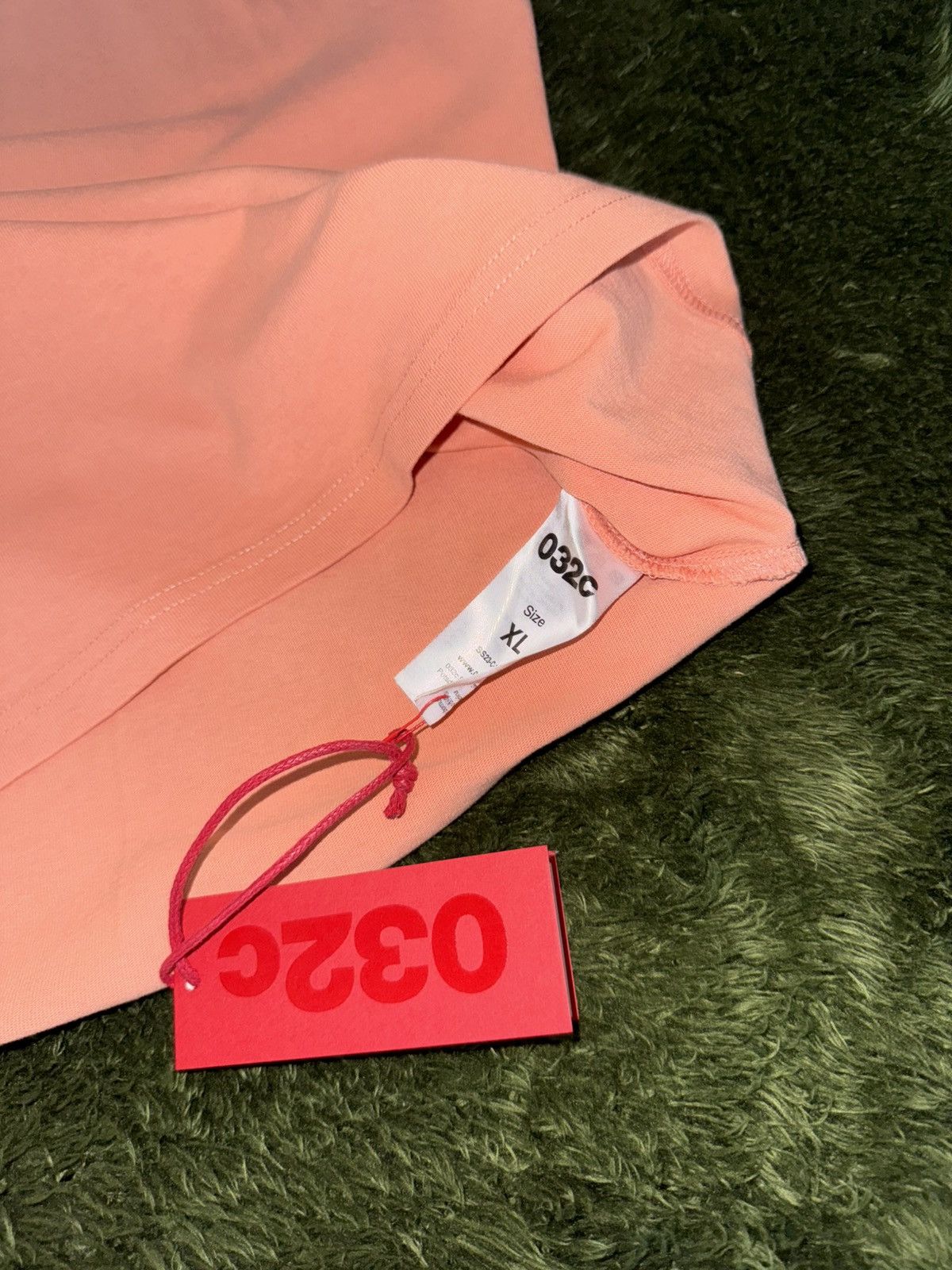 032c [XL] 032C embroidery logo oversized fit orange terracotta Size US XL / EU 56 / 4 - 6 Thumbnail