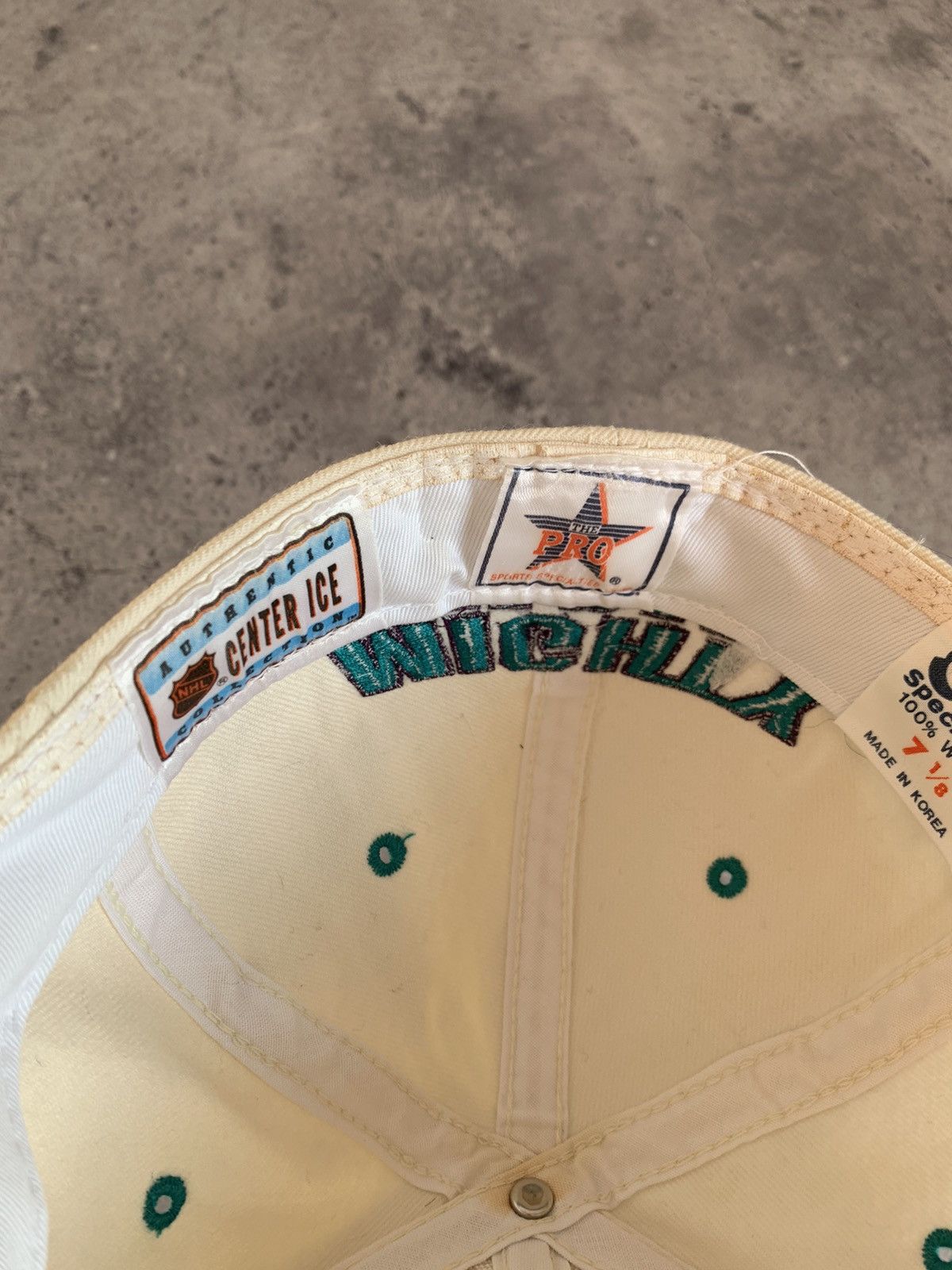 NHL VTG 90’s Mighty Ducks NHL Sports Specialties 7 1/8 Wool Cap Size ONE SIZE - 10 Thumbnail