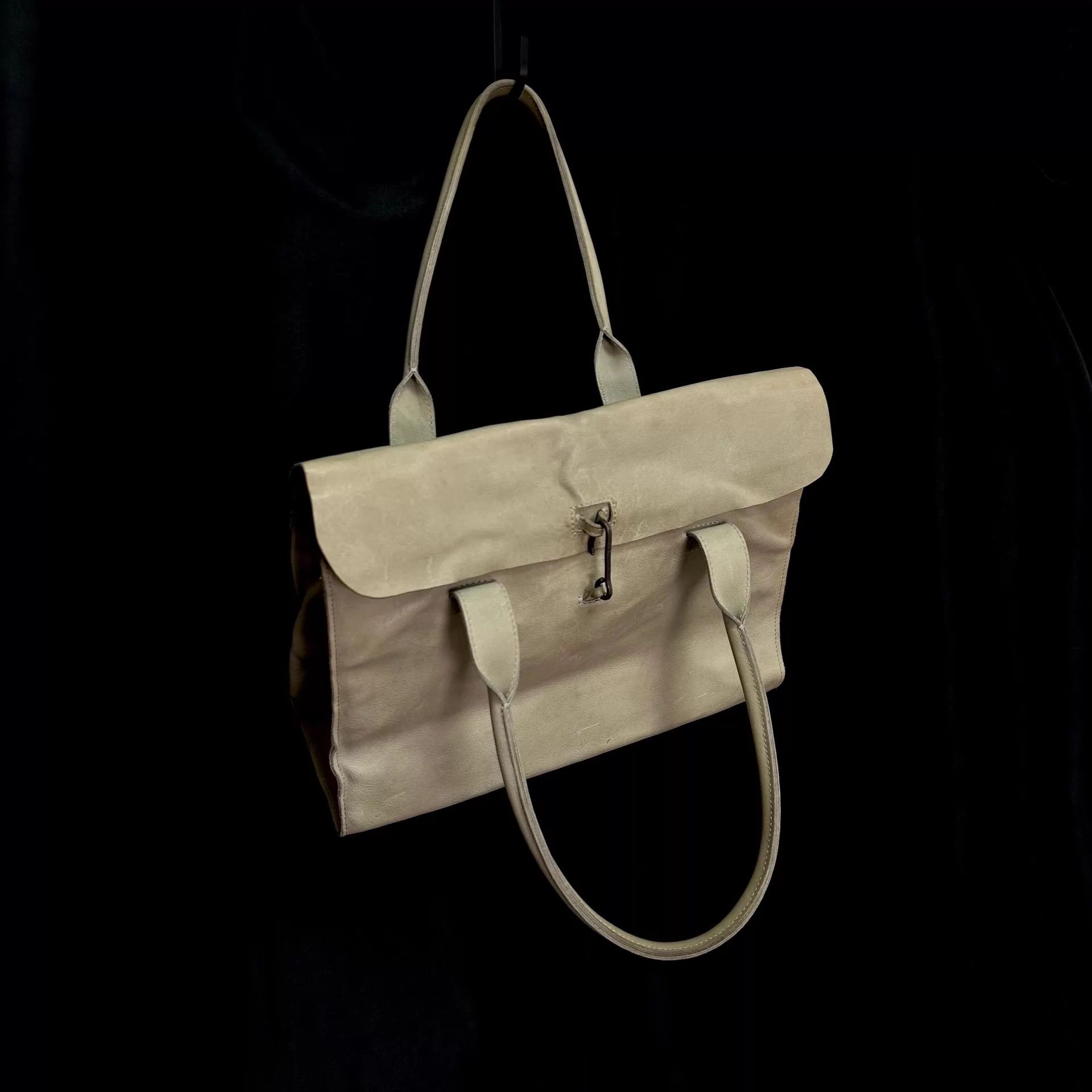 Tagliovivo tagliovivo vintage camel leather doctor bag 1-of-a-kind Size ONE SIZE - 5 Thumbnail