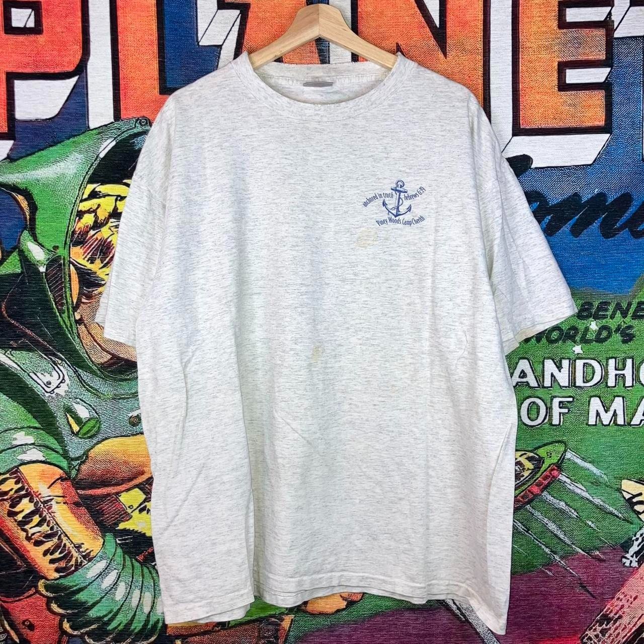 Vintage Vintage 90s 1995 Anchored In Truth Tee Size US XL / EU 56 / 4 - 2 Thumbnail