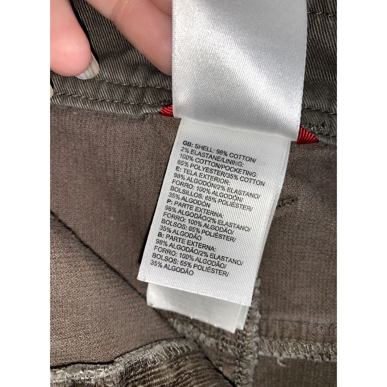 The North Face The North Face Weathered Brown Corduroy Stretch Skirt Womens Size 8-6497 Size 30" / US 8 / IT 44 - 8 Thumbnail