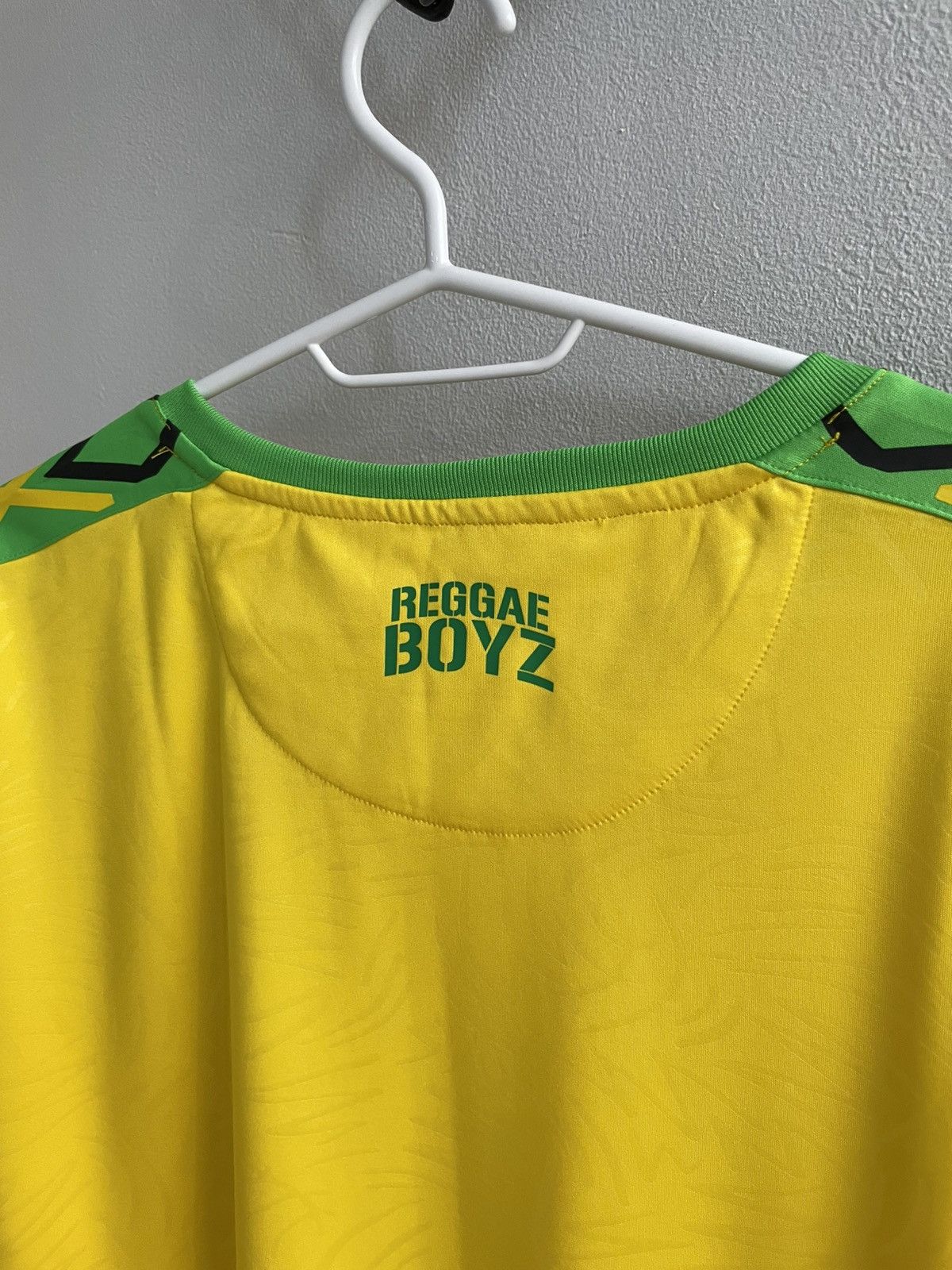 Other NEW Jamaica 2018 2019 Home Footbal Shirt Soccer Jersey Umbro Size US XXL / EU 58 / 5 - 14 Thumbnail