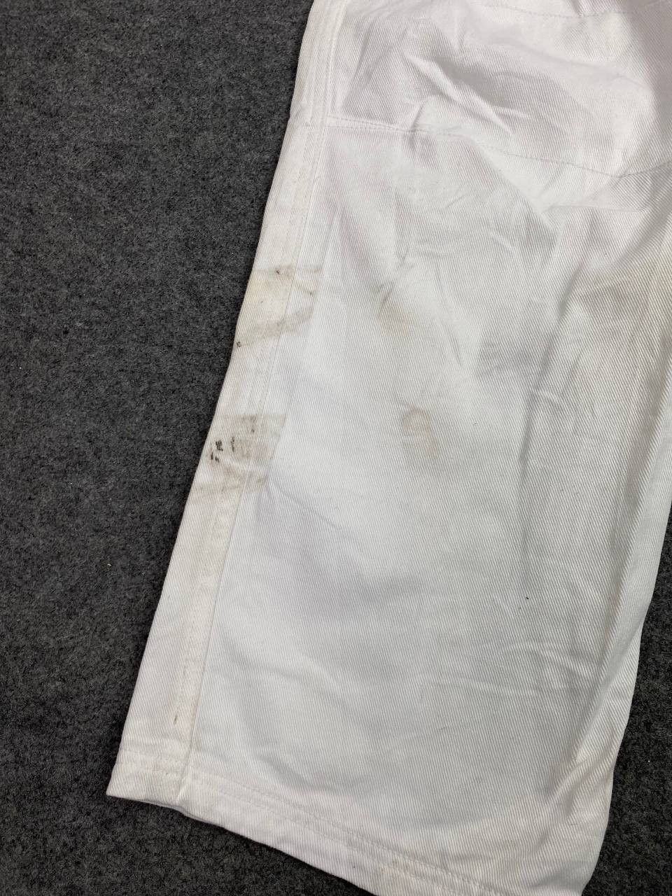 Japanese Brand vintage 90s piko white baggy denim nice design Size US 32 / EU 48 - 11 Thumbnail