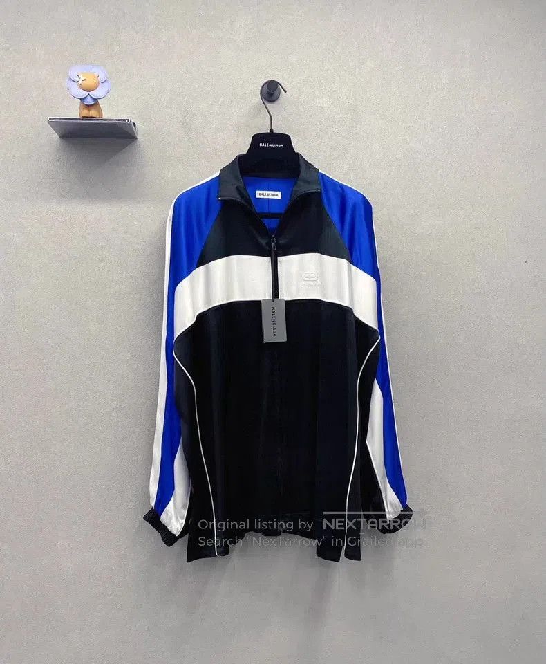Balenciaga Balenciaga Colorblock Long Sleeve Jacket. Size US XS / EU 42 / 0 - 1 Thumbnail