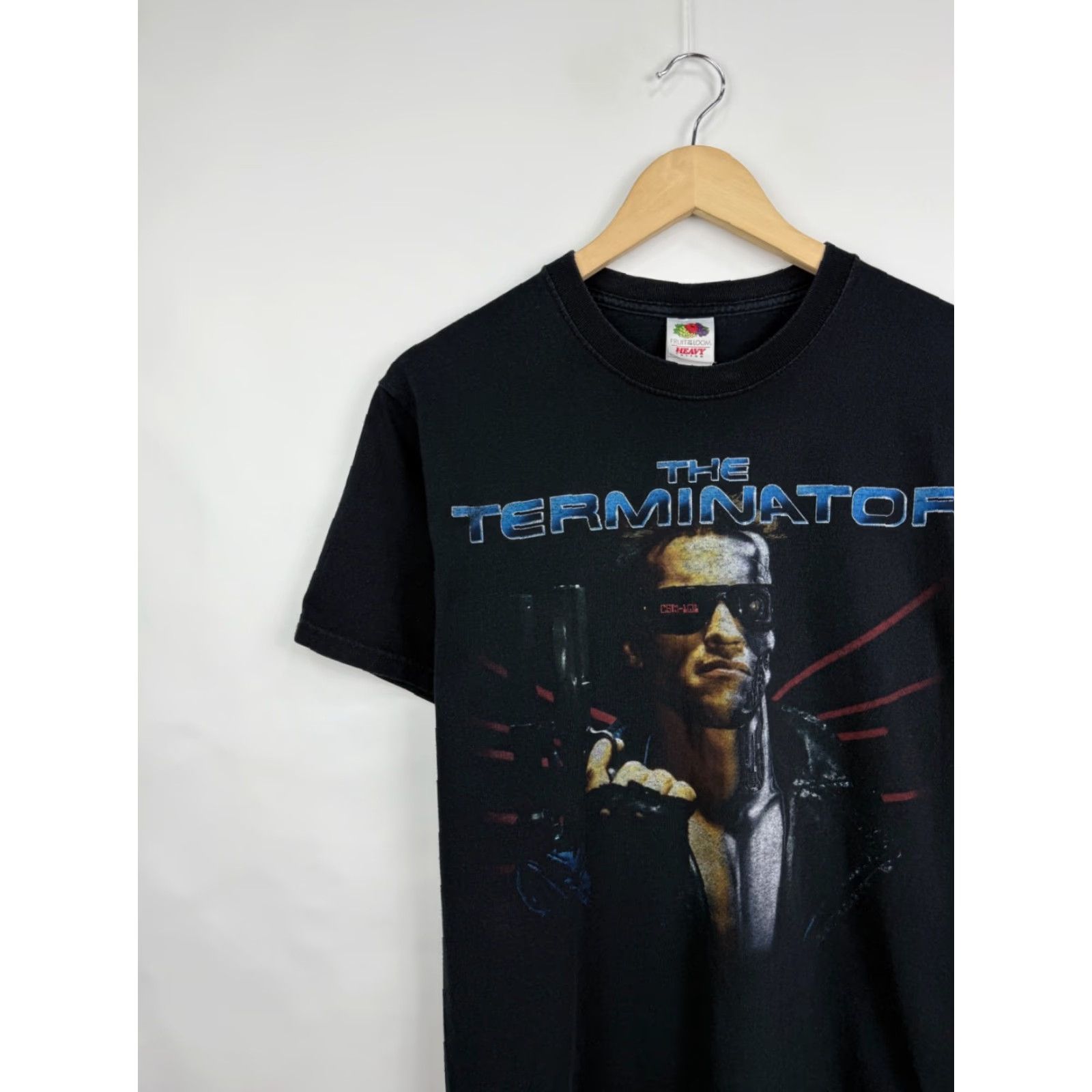 Fruit Of The Loom VINTAGE The Terminator Movie T-Shirt Nike? Size US M / EU 48-50 / 2 - 3 Thumbnail