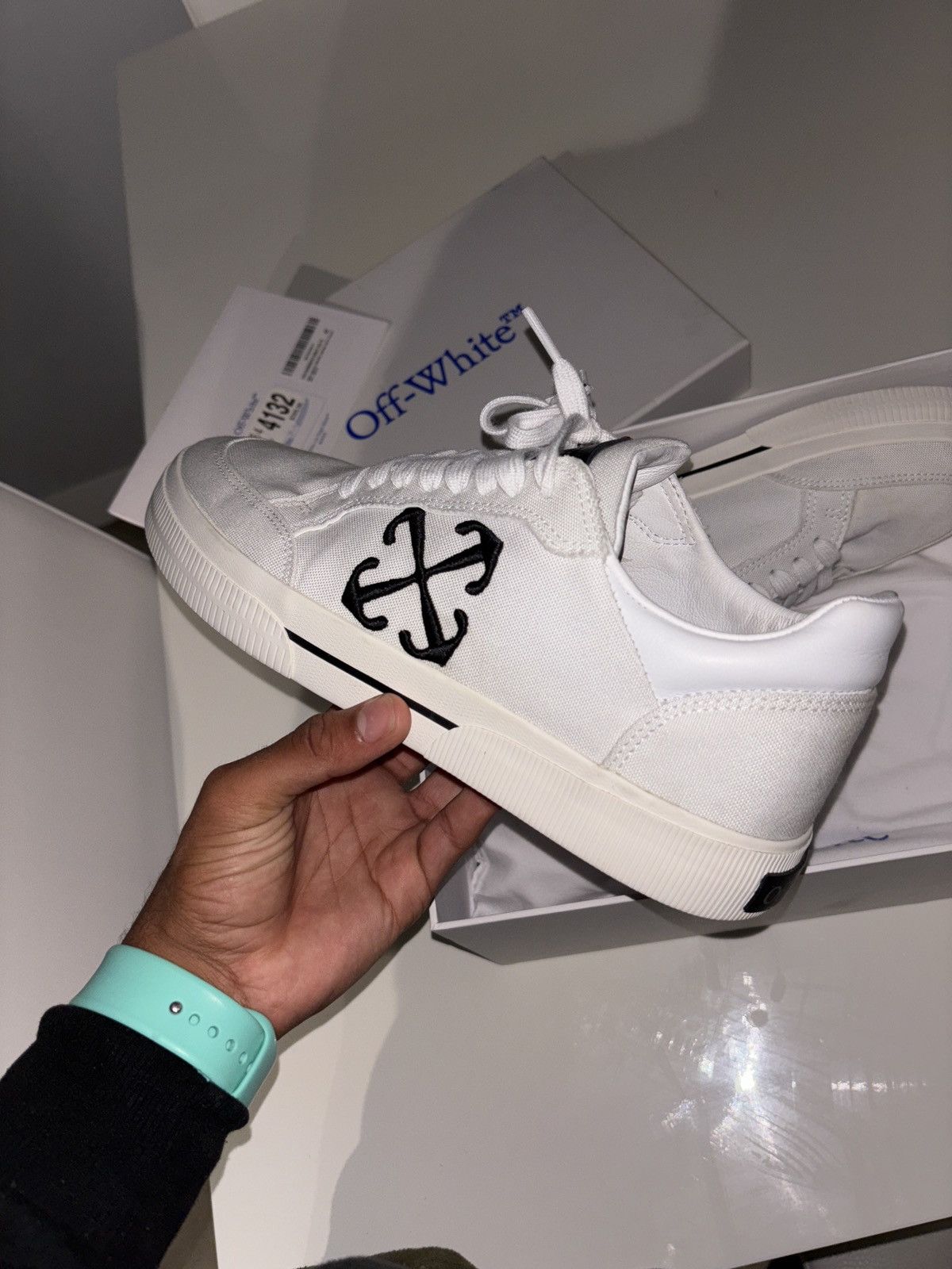Off-White Off white canvas Size US 9 / EU 42 - 8 Thumbnail