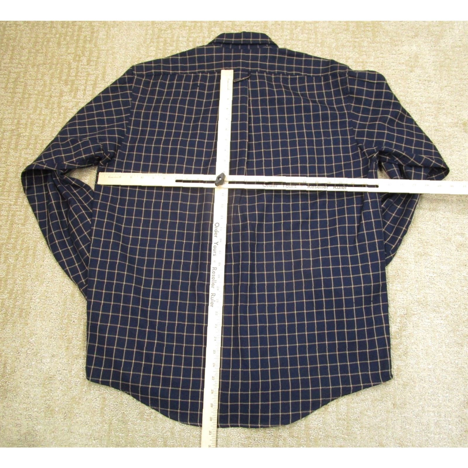 Filson VINTAGE Filson Shirt Men XL Blue Check Wool Long Sleeve Button Down Size US XL / EU 56 / 4 - 4 Thumbnail