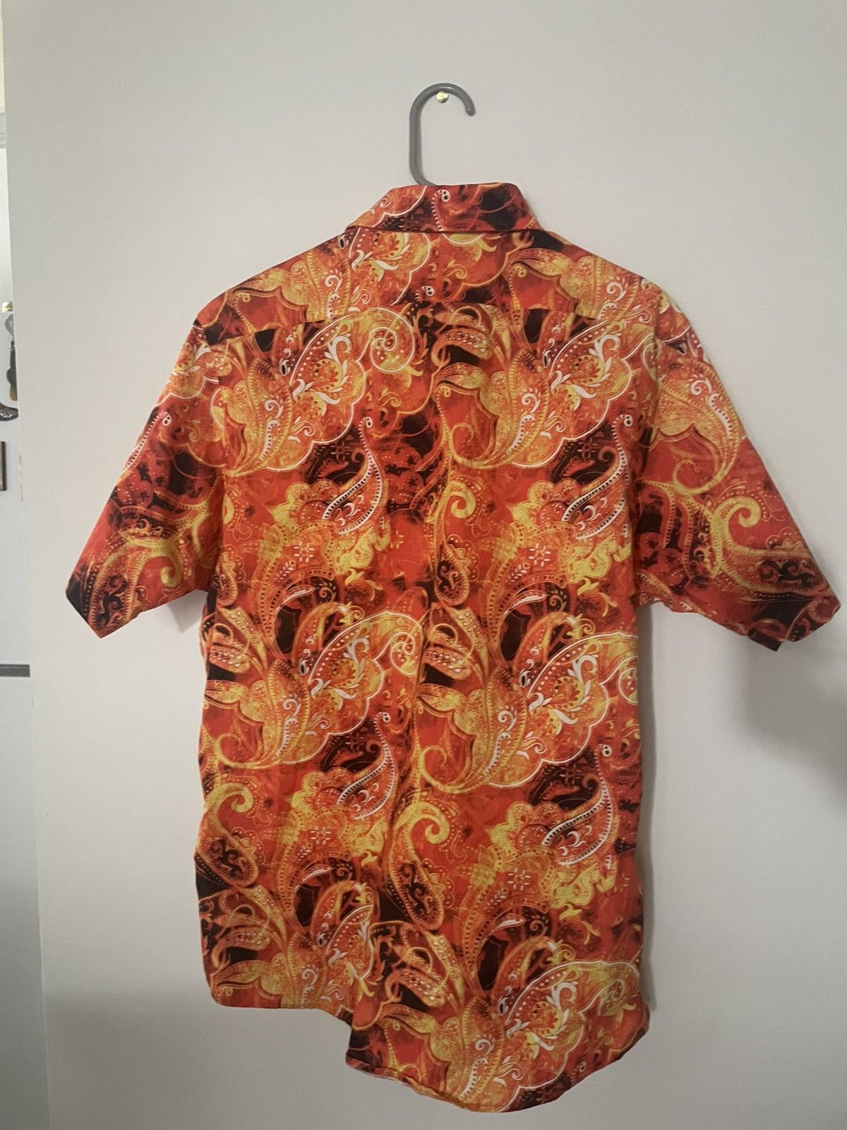 Cremieux Men's Cremieux Baroque / Paisley Statement Shirt - L Size US L / EU 52-54 / 3 - 3 Thumbnail