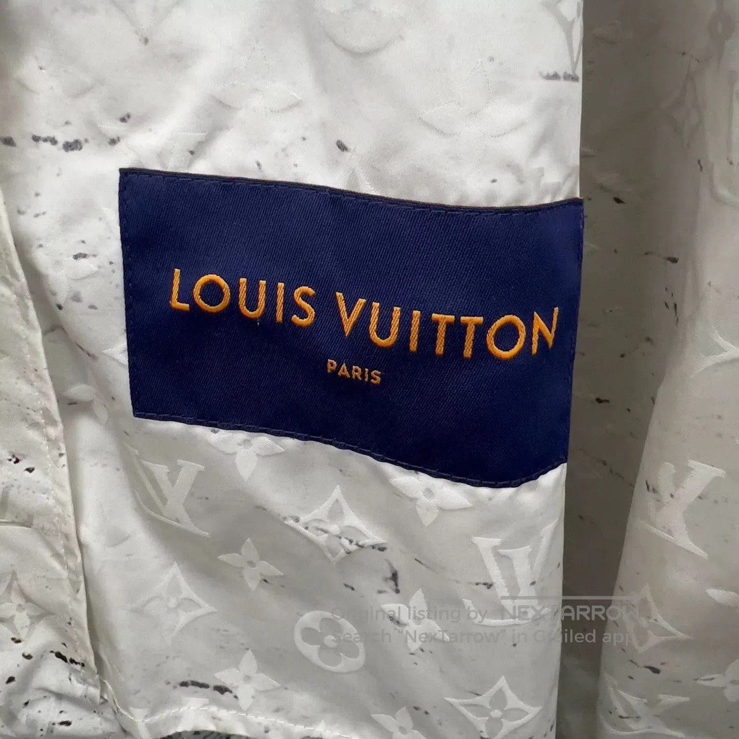 Louis Vuitton Louis Vuitton Marble Print Wind Jacket. Size US L / EU 52-54 / 3 - 3 Thumbnail