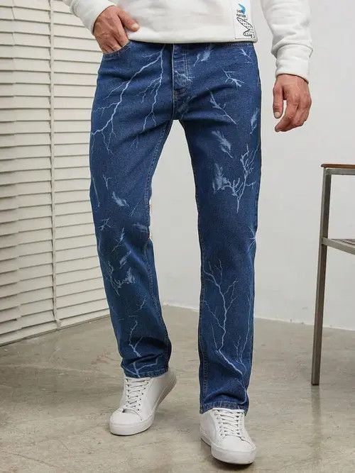 Other DRIP Y2K designer straight jeans denim Size US 32 / EU 48 - 1 Thumbnail