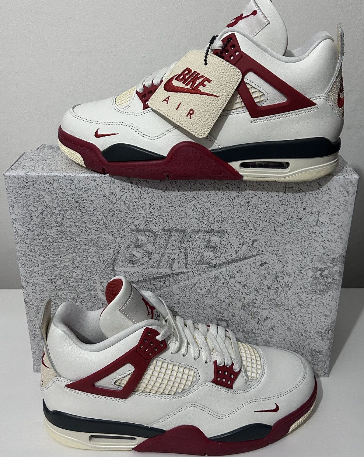 Jordan Brand Nike Air Jordan 4 Nigel Sylvester 'Brick After Brick' UK 7.5 Size US 7.5 / EU 40-41 - 12 Thumbnail