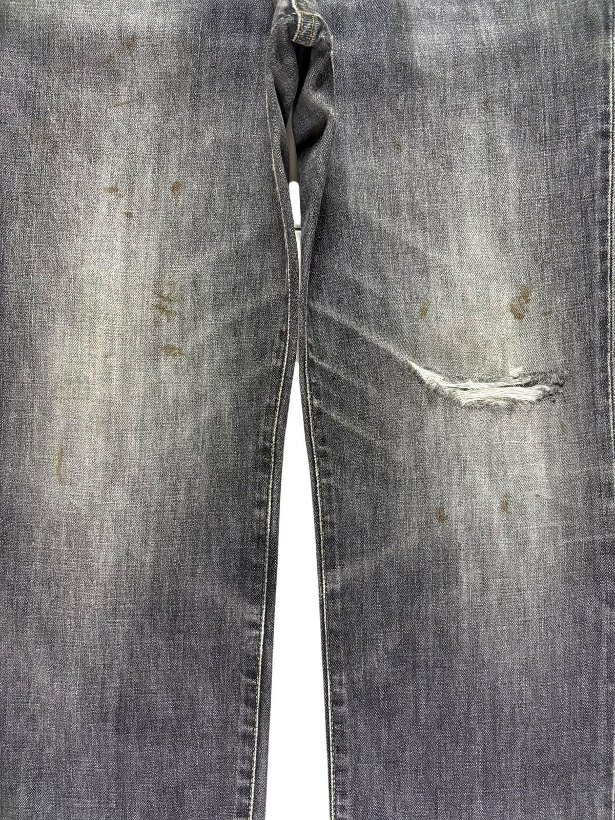 Edwin Vintage Japanese Edwin Painted Wash Distressed Baggy Jeans Size US 32 / EU 48 - 5 Thumbnail