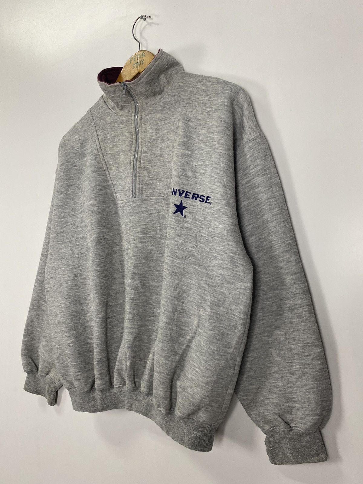 Converse × Vintage Vintage 90s Converse Sweater Size US M / EU 48-50 / 2 - 4 Thumbnail