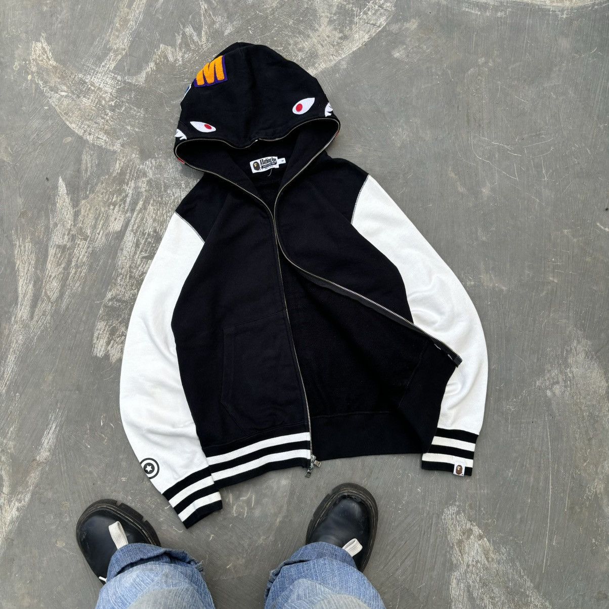 Bape Bape Shark Full Zip Hoodie Size US S / EU 44-46 / 1 - 3 Thumbnail