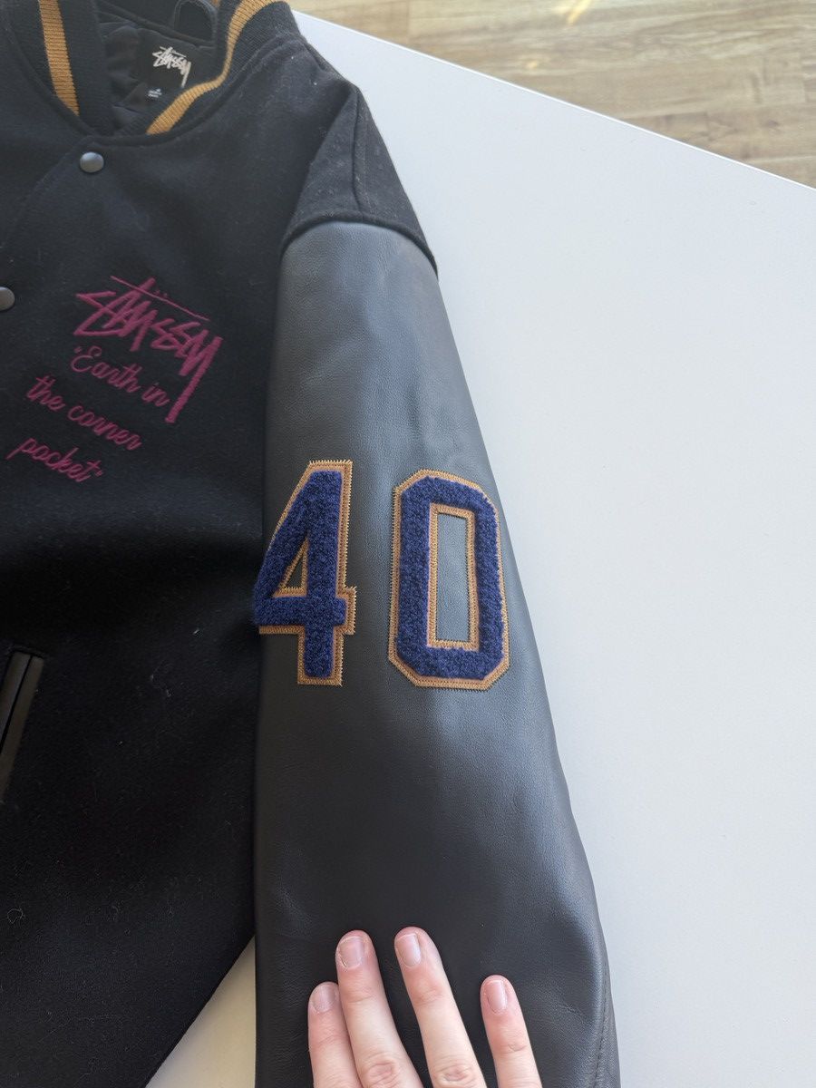 Stussy Stüssy 40th Anniversary Varsity Jacket – Size L Size US L / EU 52-54 / 3 - 4 Thumbnail