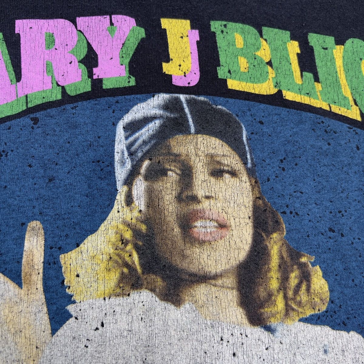 Band Tees × Rap Tees MARY J BLIGE Big Face Shirt Size US M / EU 48-50 / 2 - 3 Thumbnail