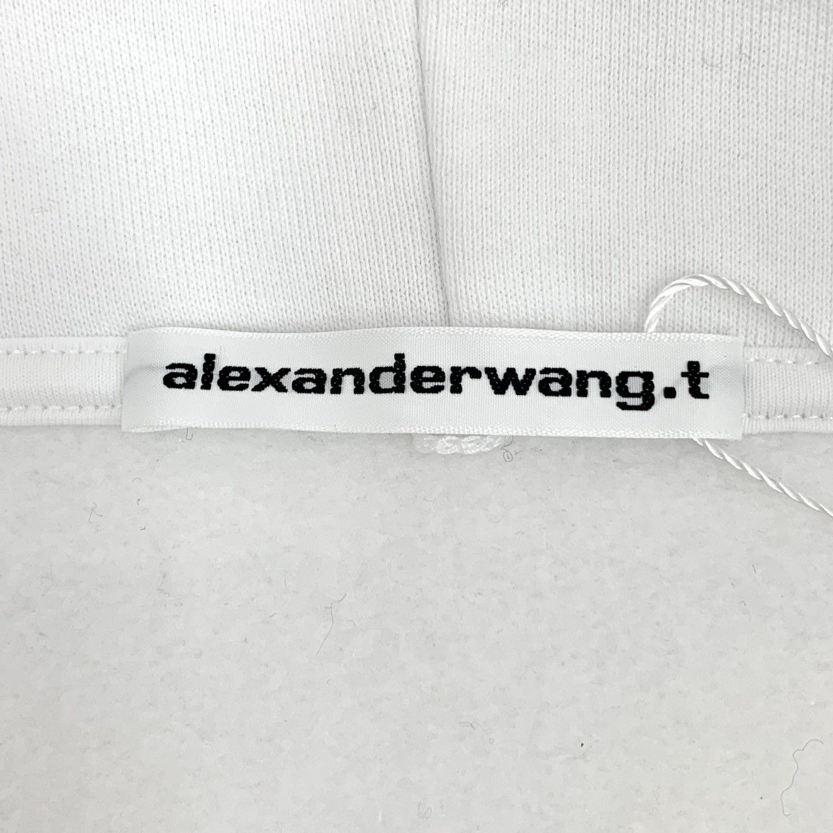 Alexander Wang Alexander Wang White Hooded Long Sleeve Sweatshirt K26WX Size XXS / US 00 / IT 34 - 5 Thumbnail