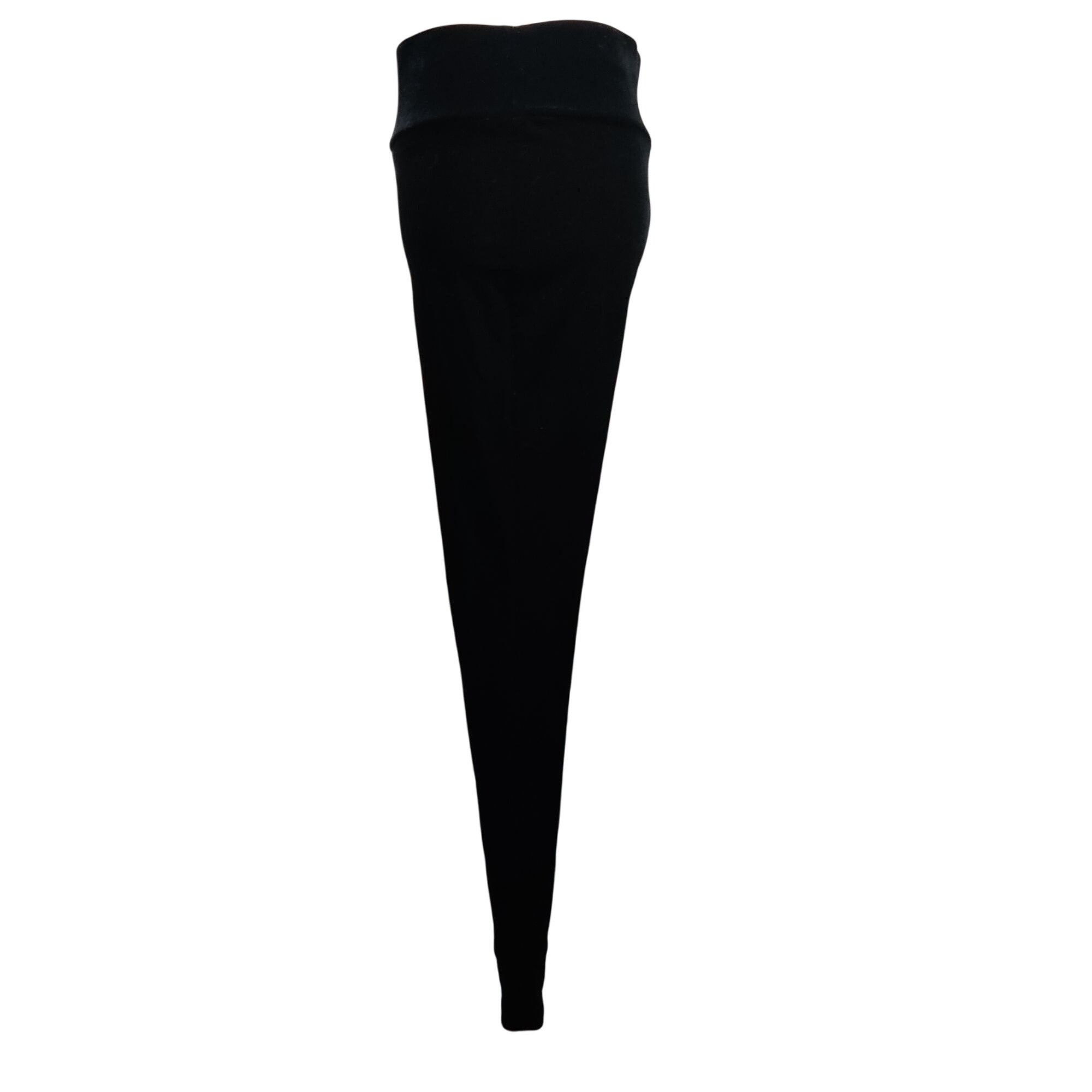 Other INC International Concepts 6 Womens Pants Black Velour Pull Size 28" / US 6 / IT 42 - 4 Thumbnail