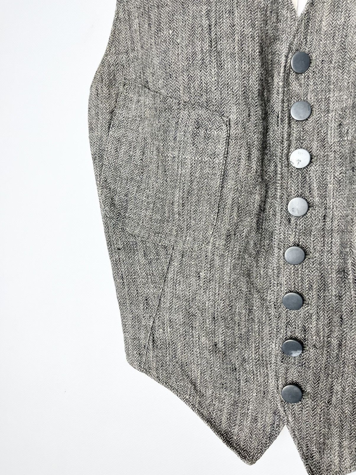 Jean Paul Gaultier Archival Jean Paul Gaultier SS 1990 Linen Vest Size US S / EU 44-46 / 1 - 4 Thumbnail