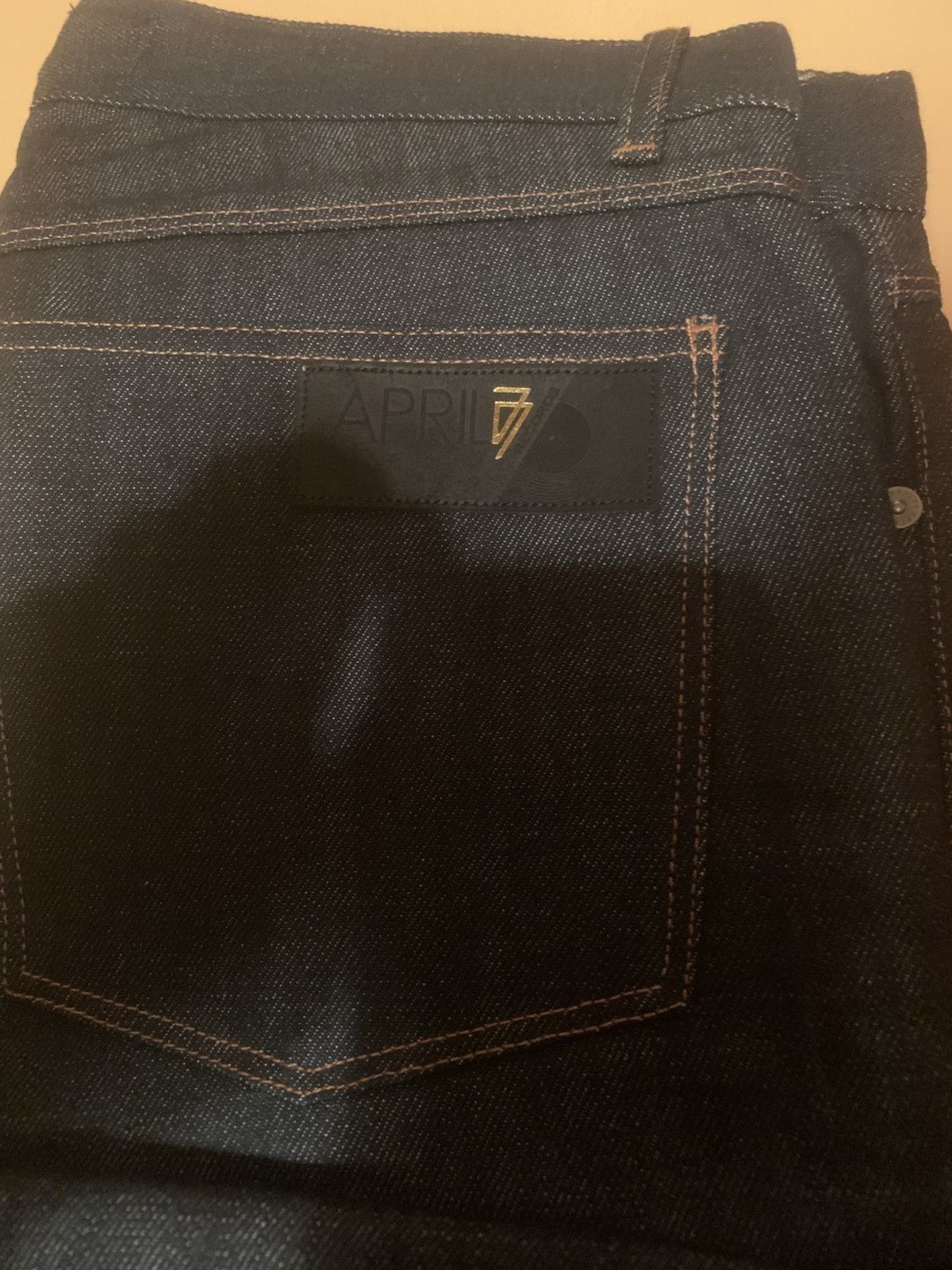 April 77 “RARE” selvedge jeans model Nation 35/34 Size US 35 - 4 Thumbnail
