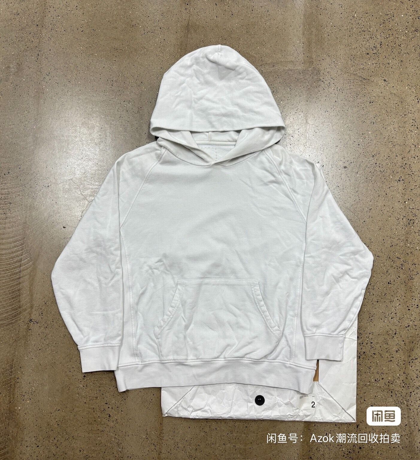 Visvim VISVIM JV Jumbo Hoodie White Cotton Size US M / EU 48-50 / 2 - 1 Thumbnail