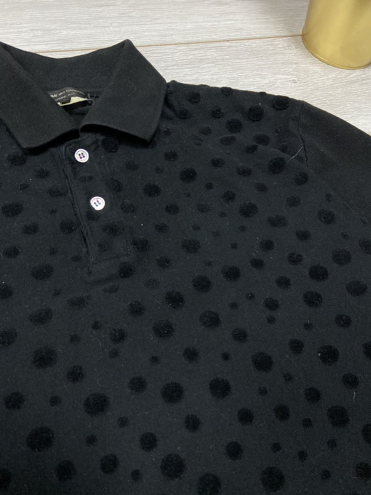 Comme des Garcons Homme Plus CDG RARE Comme des garçons dot polo Size US S / EU 44-46 / 1 - 4 Thumbnail