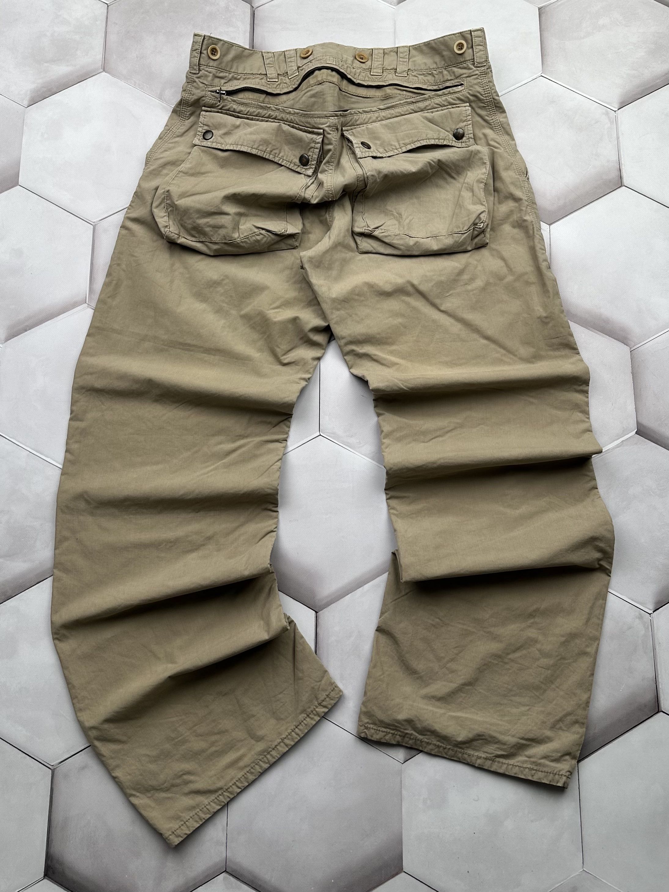 image of Avant Garde Vintage Wide Amazing Pants in Brown, Men's (Size 32)