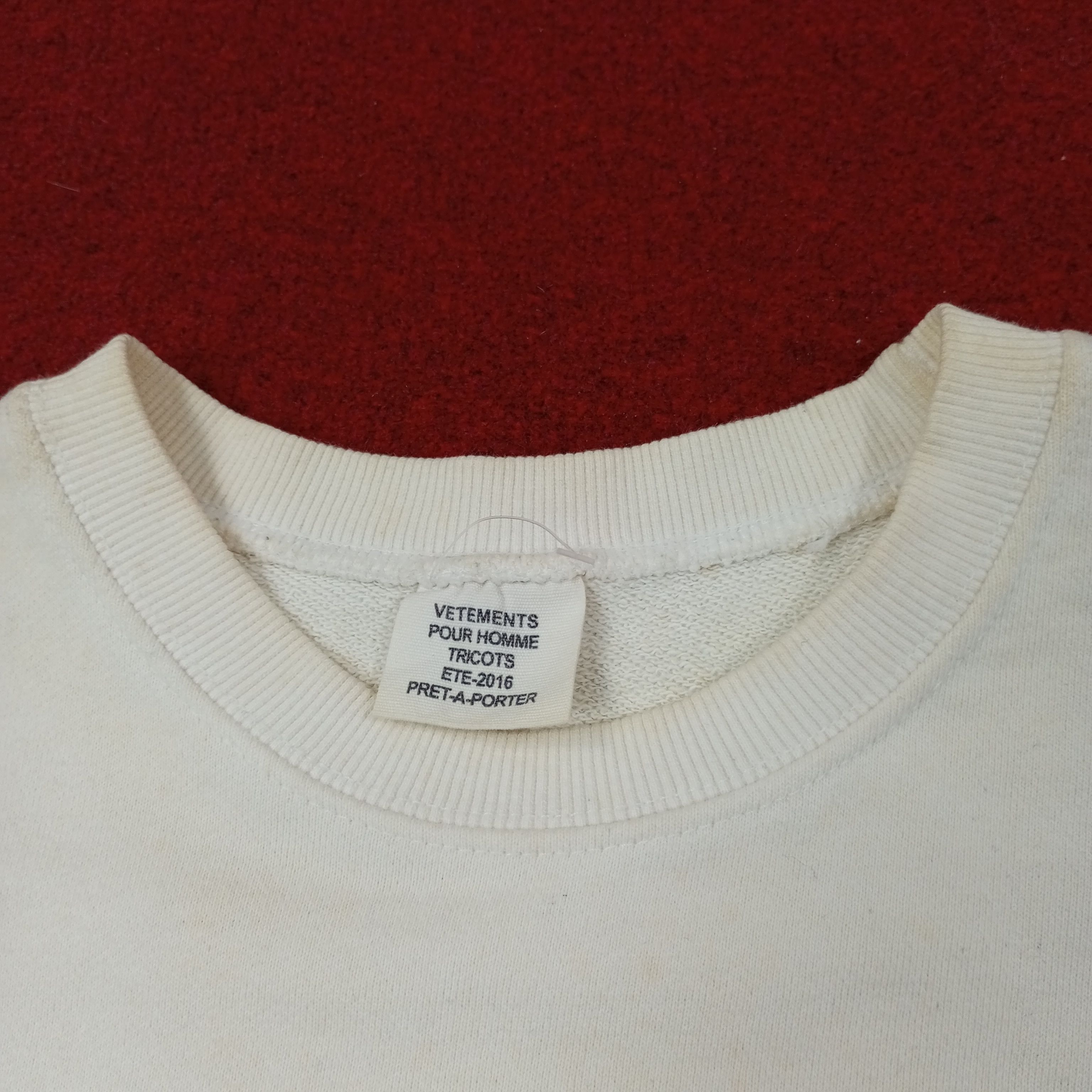 Vintage Vetements X Champion Style Sweatshirt c247n21 Size US XL / EU 56 / 4 - 3 Thumbnail