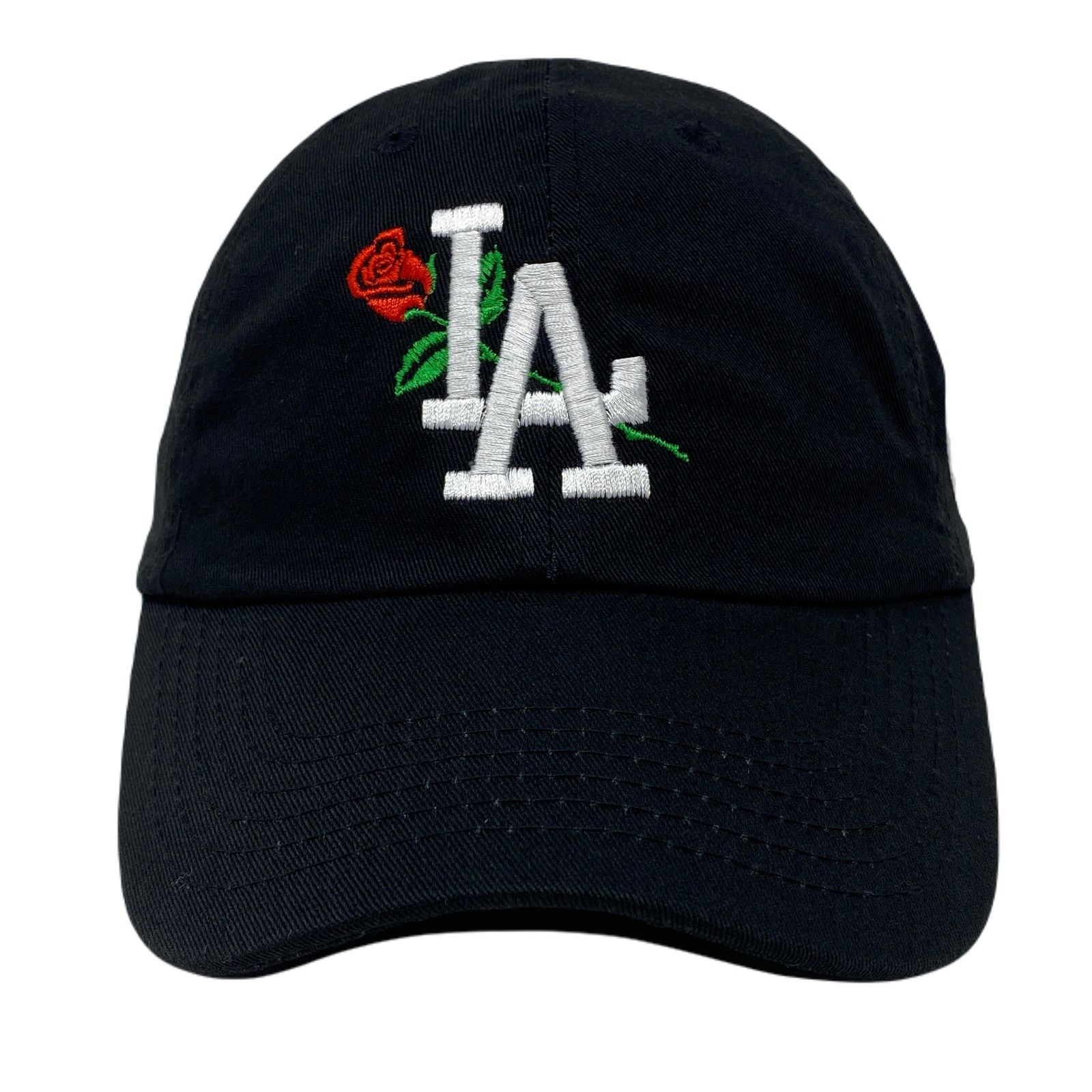 Other Los Angeles LA Laugh Now Cry Later WHT Masks Slouch Dad Hat Size ONE SIZE - 5 Thumbnail
