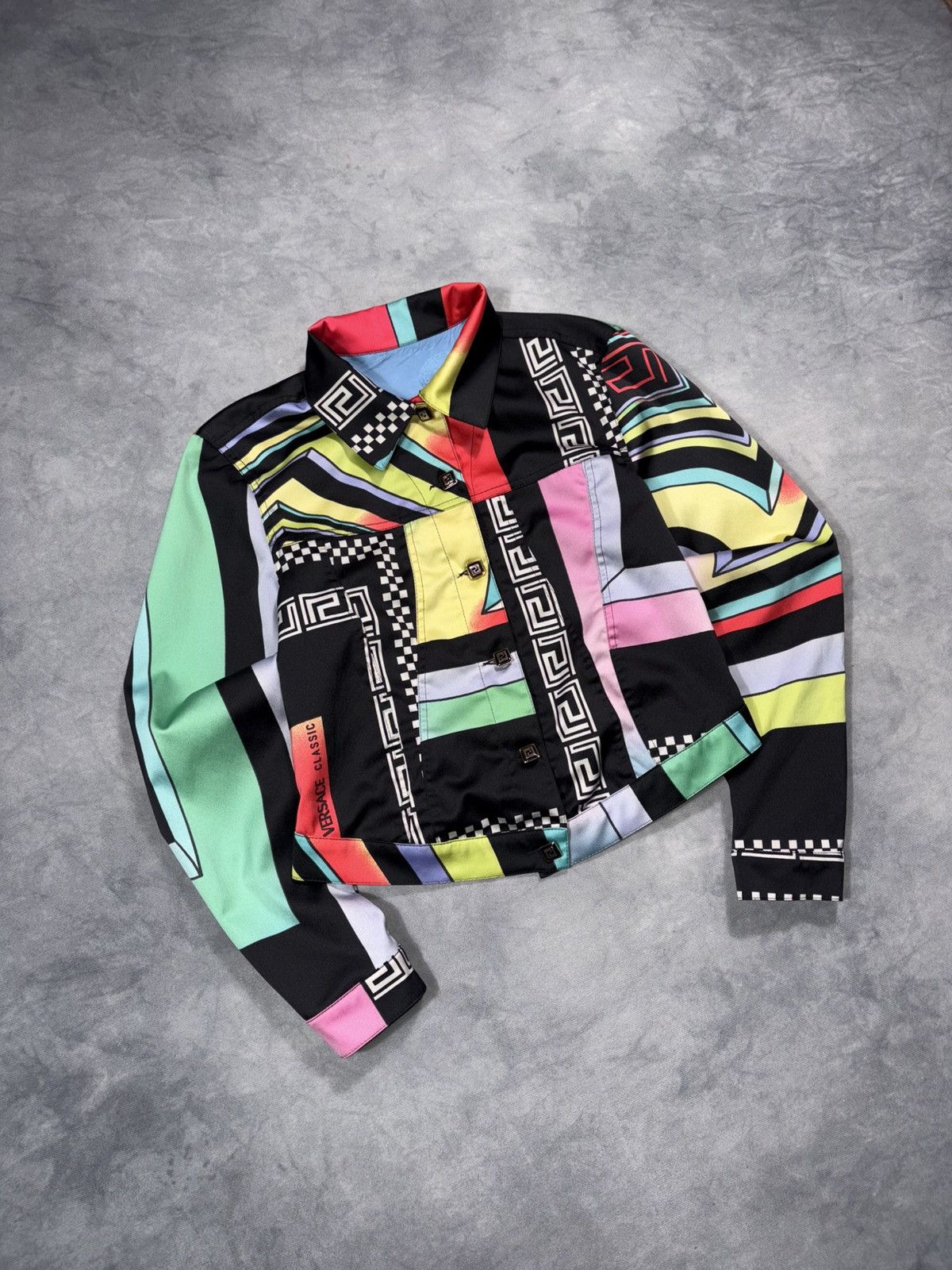 Versace Iconic Versace Classic V2 Runway 90s Jacket Size US M / EU 48-50 / 2 - 2 Thumbnail