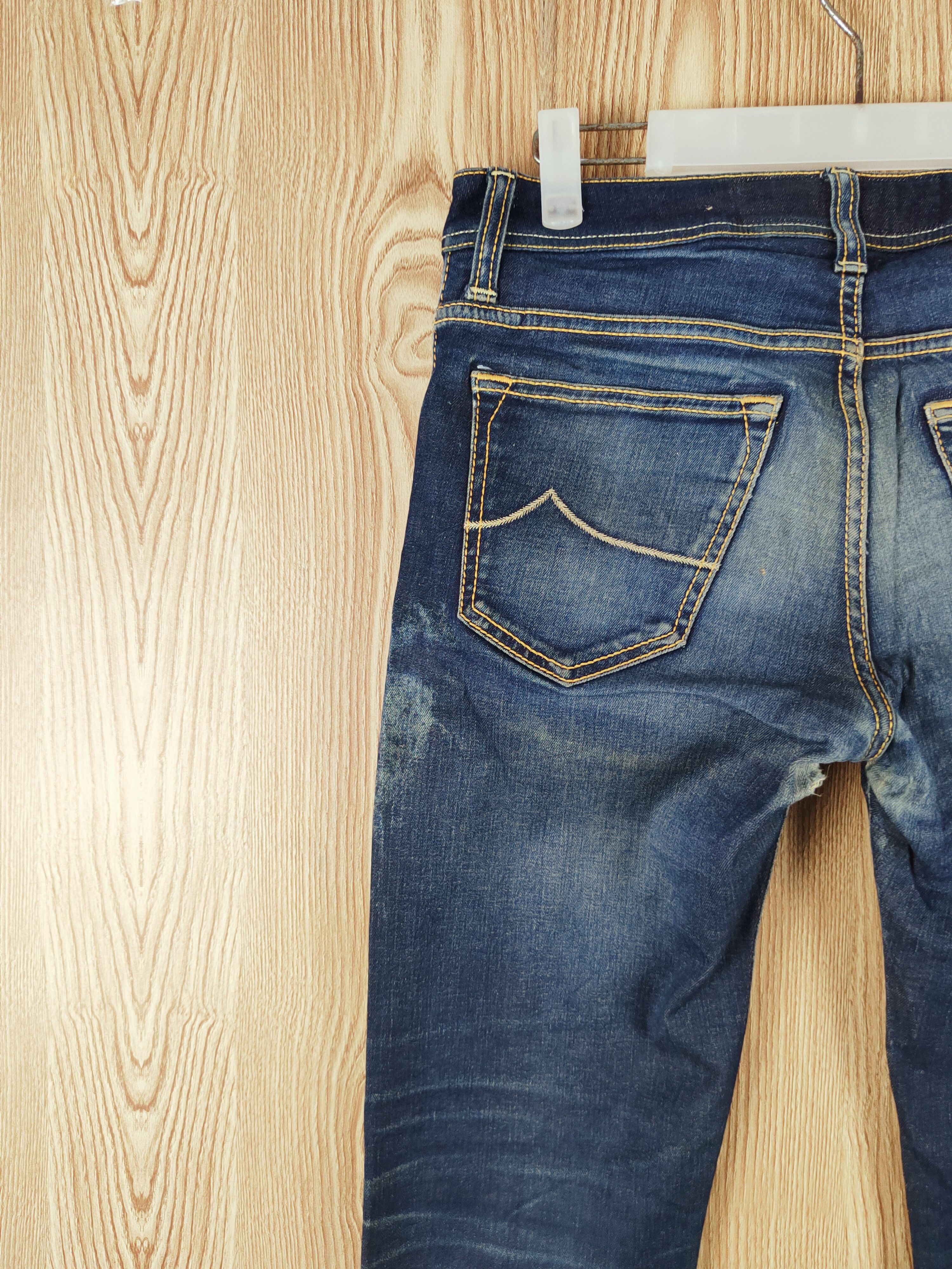 Jacob Cohen Jacob Cohen handmade Dark Blue Ripped Jeans #S2766 Size US 30 / EU 46 - 10 Thumbnail